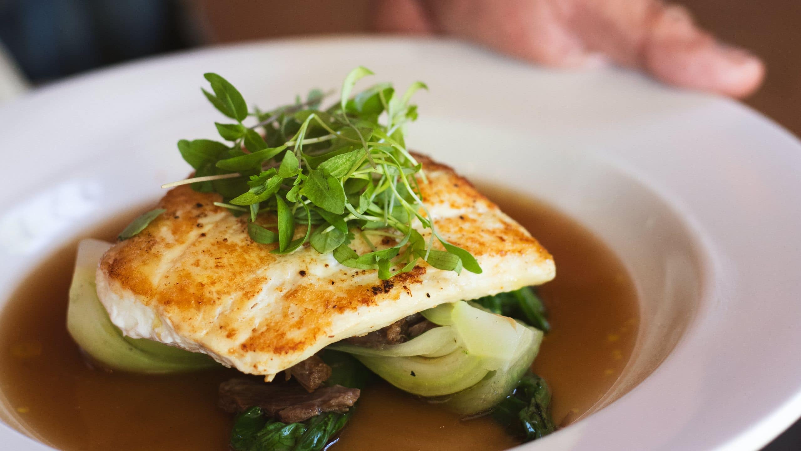 Alila Ventana Big Sur Seared Fish