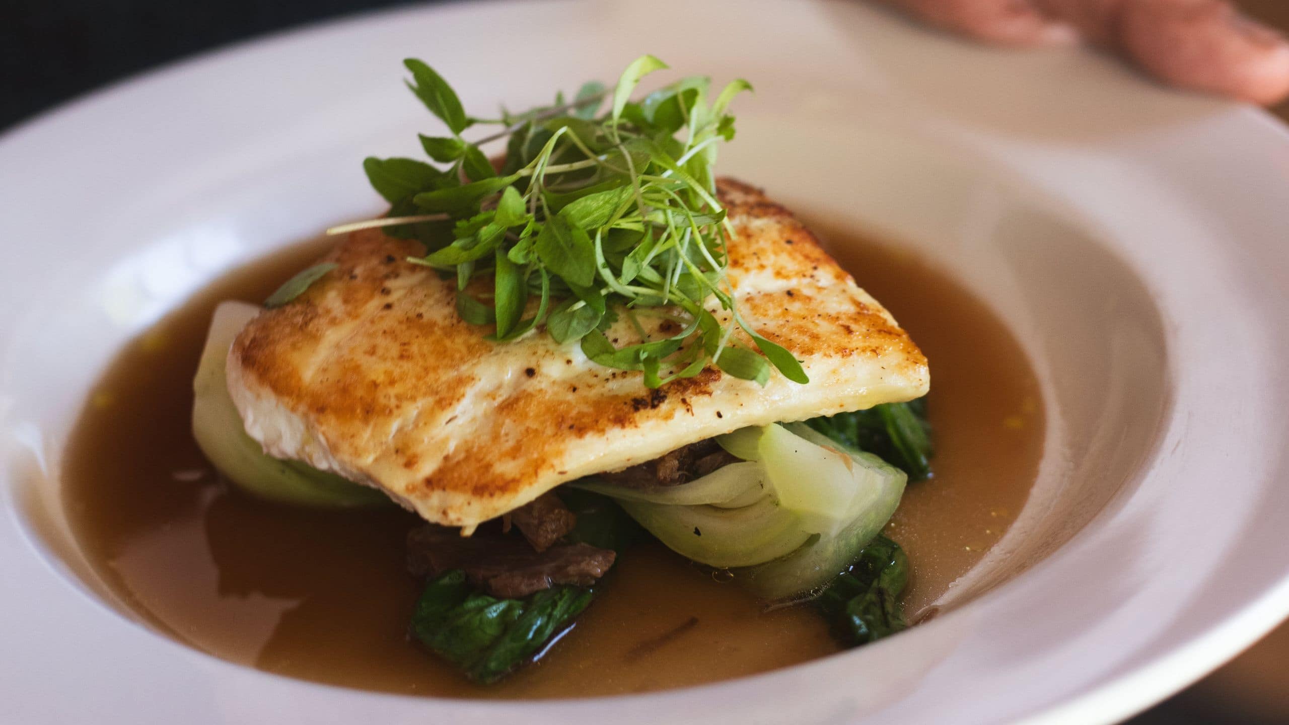 Alila Ventana Big Sur Seared Market Fish