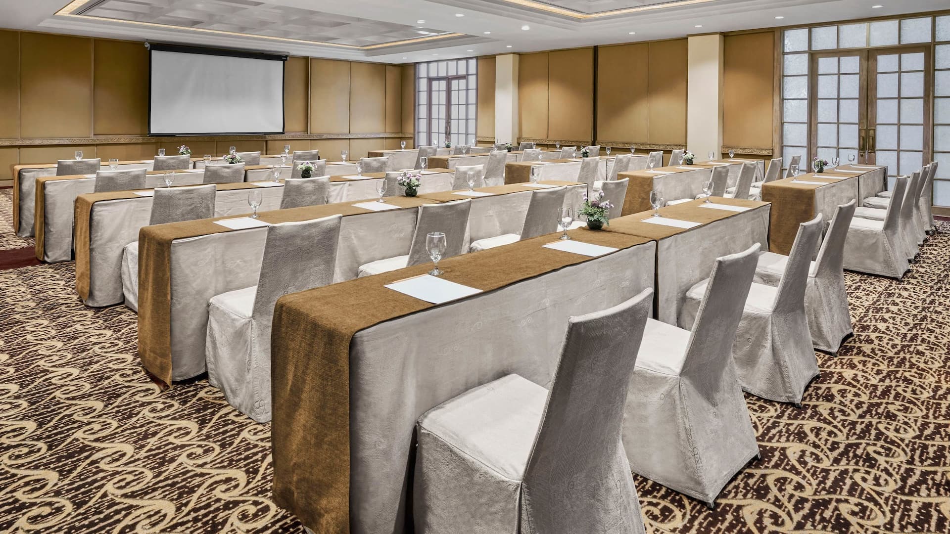 Grand Hyatt Bali Singaraja Meeting Room Combined Classroom Setup
