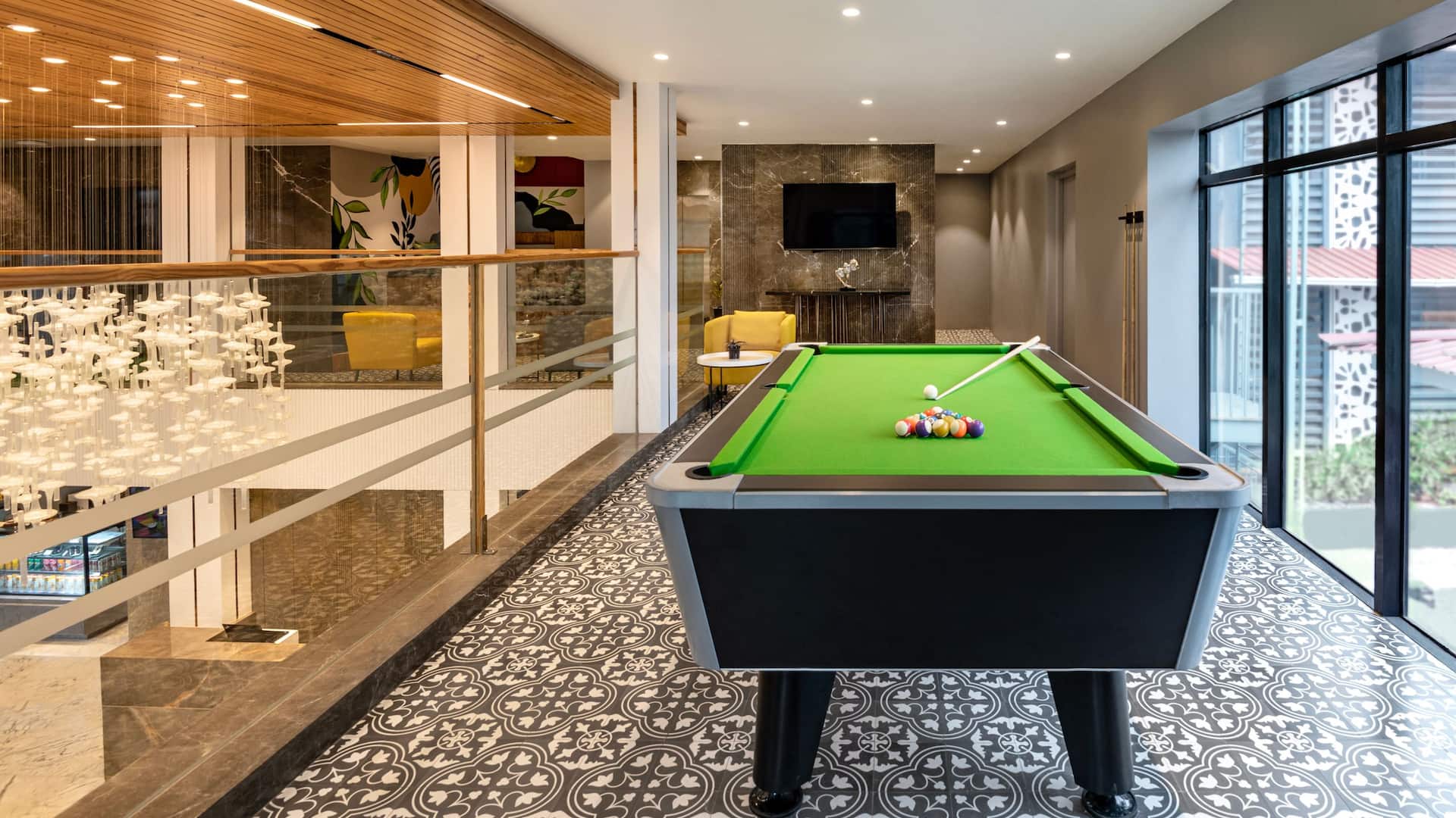 Hyatt Place Goa Candolim Lobby Bar Pool Table