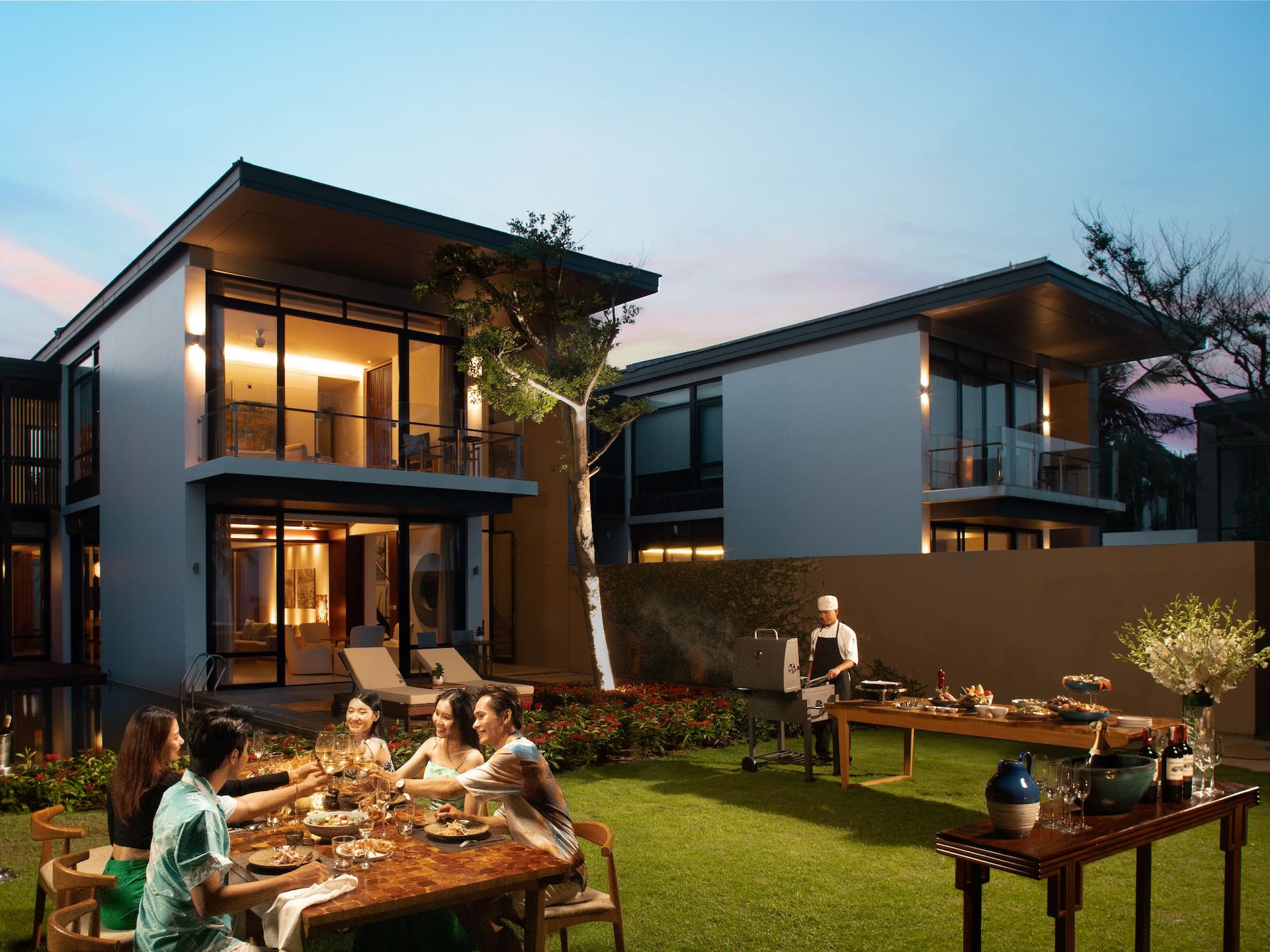 Hyatt Regency Danang Resort and Spa Villa BBQ