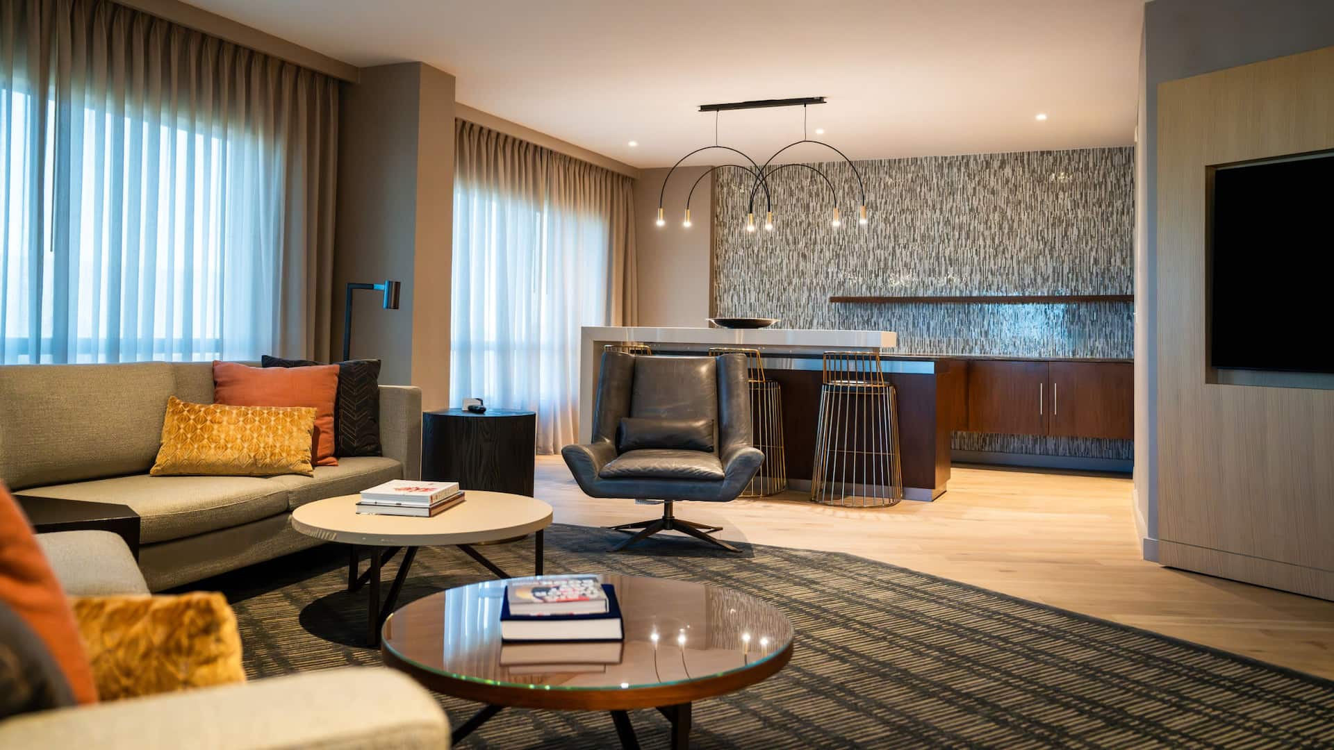 第 13，共 14 Hyatt Regency Crystal City at Reagan National Airport Capitol Suite Living Room