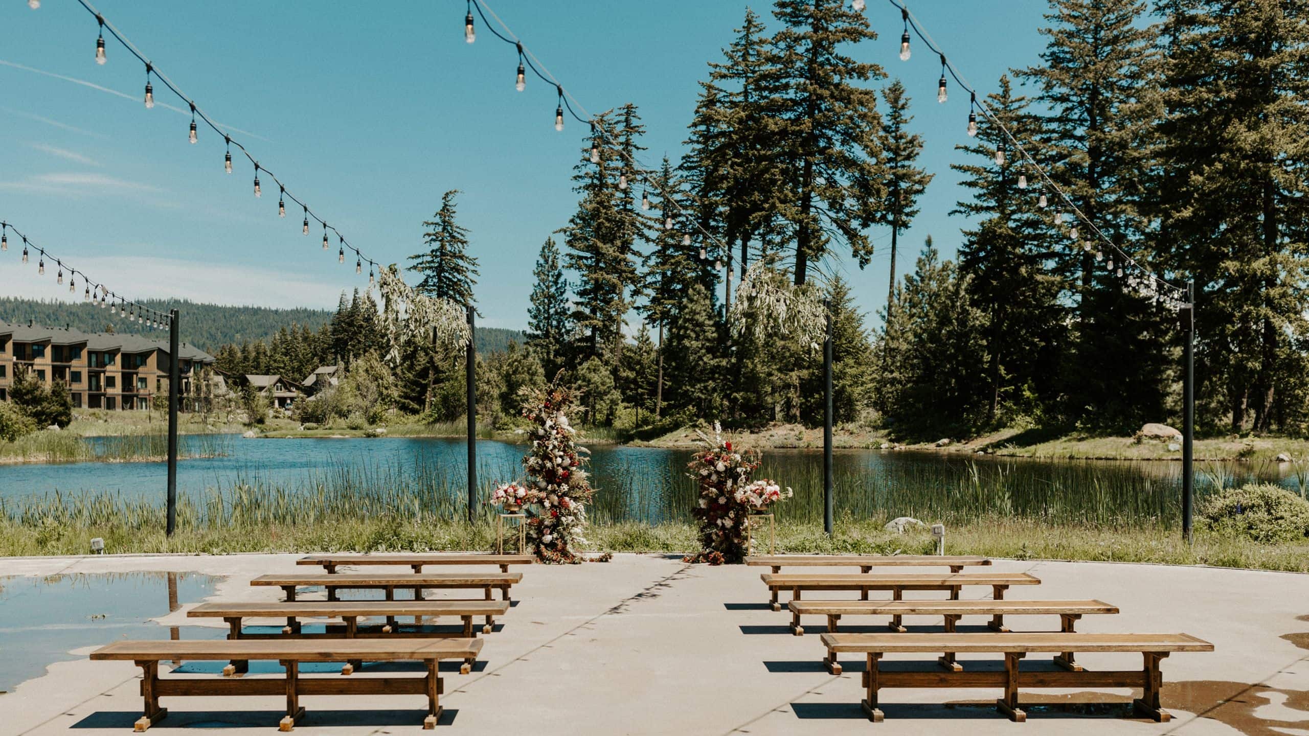 Suncadia Resort Weddings Shoot Summer Ceremony