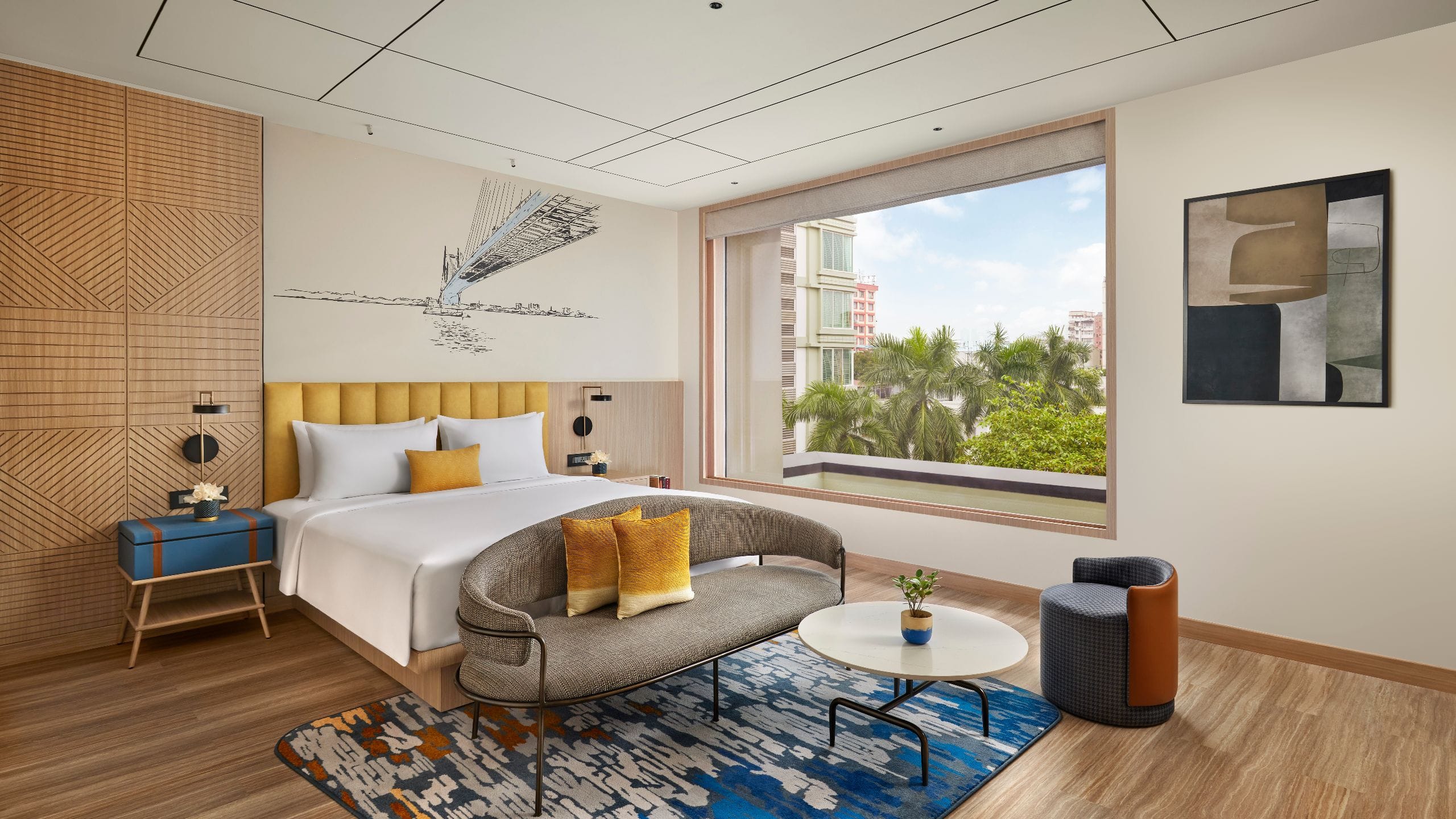 1/2 Hyatt Centric Ballygunge Kolkata Centric Suite Room View