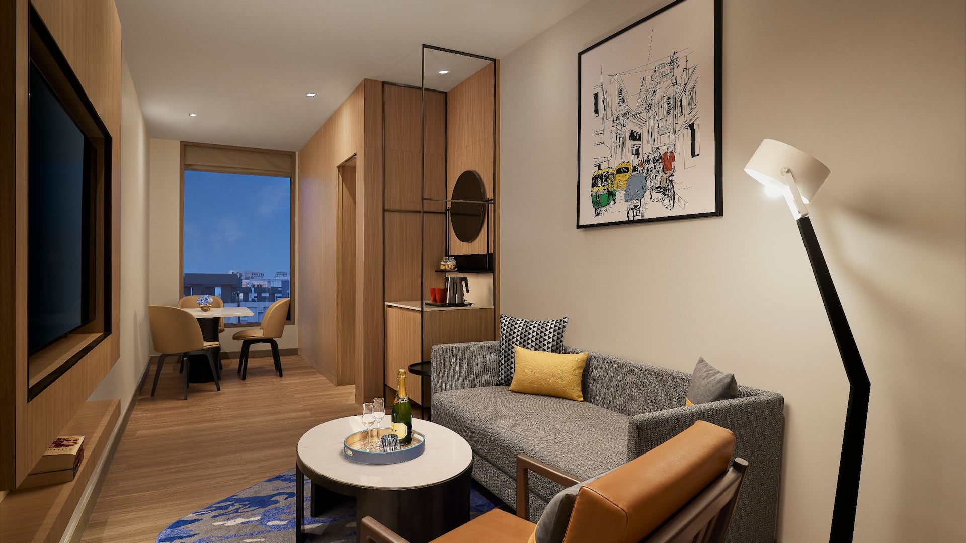 2 of 4 Hyatt Centric Ballygunge Kolkata Executive Suite Living Room