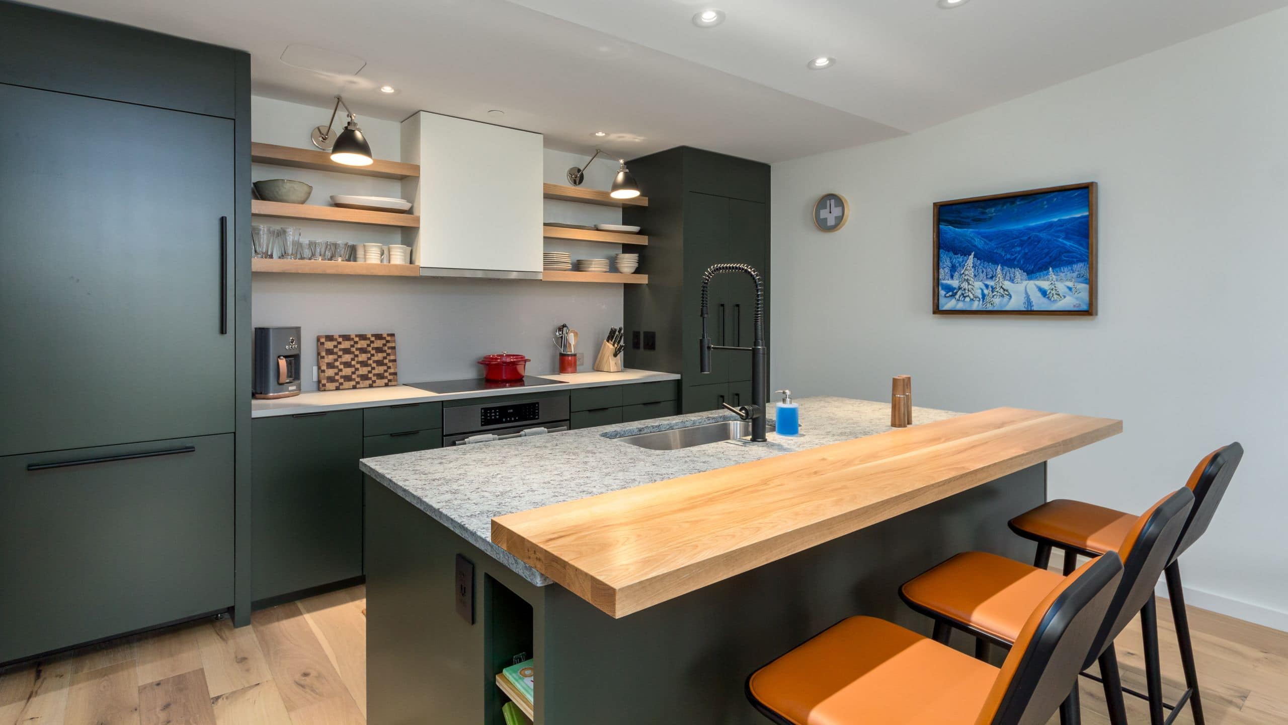 2 of 5 The Lodge at Spruce Peak Three Bed Treehouse Kitchen