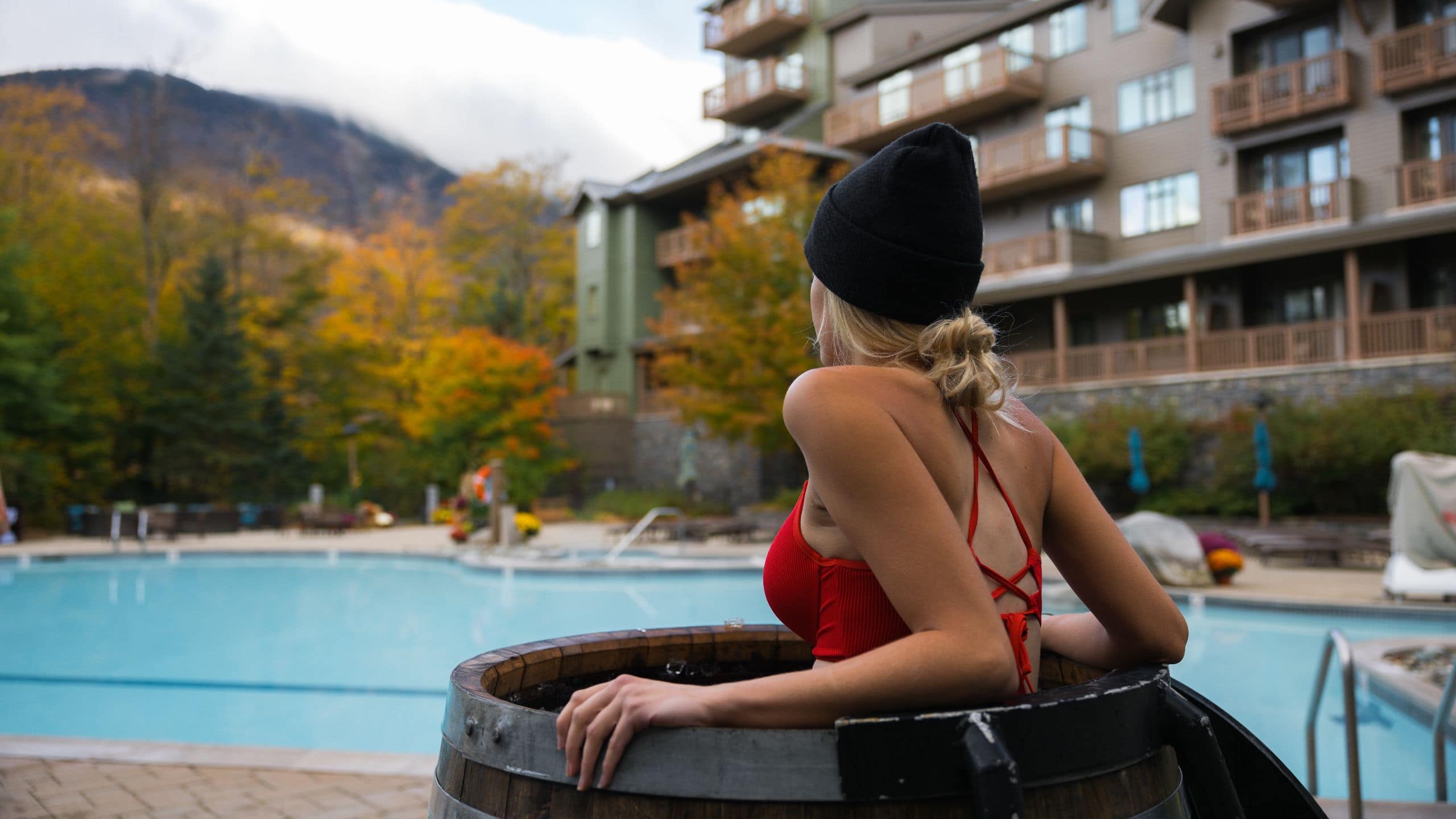The Lodge at Spruce Peak Icebath Lifestyle