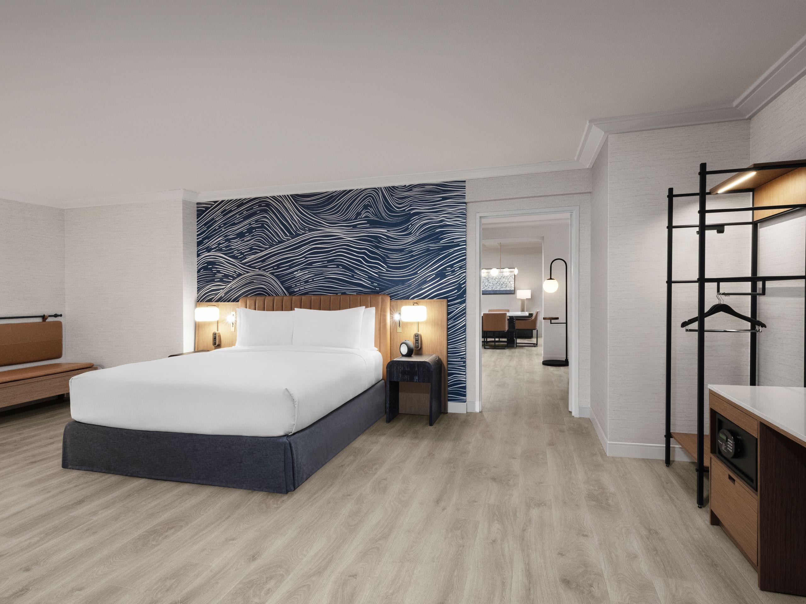 Hyatt Regency Irvine Accessible Hospitality Suite Bedroom