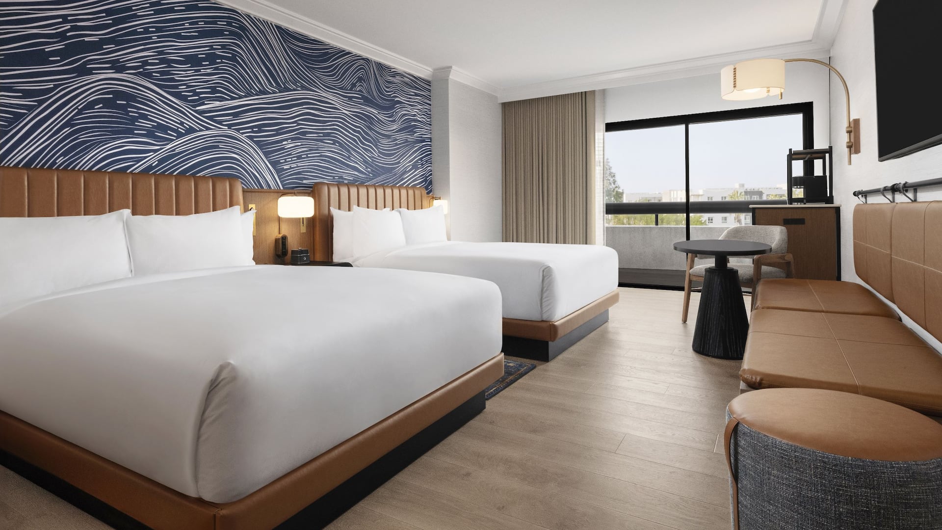 Hyatt Regency Irvine Queen Room With Juliet Balcony