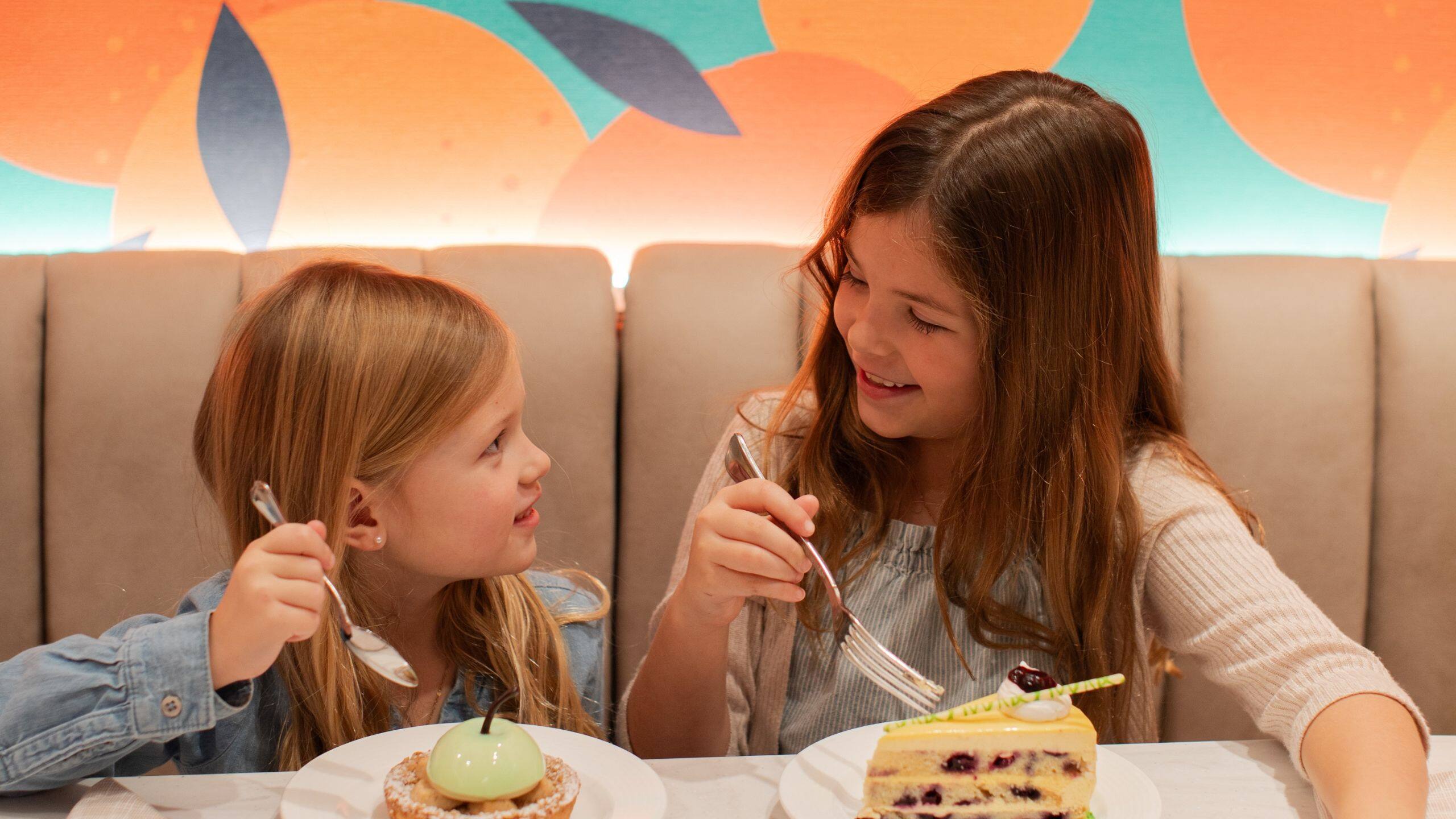 Hyatt Regency Orlando Children Eating Desserts