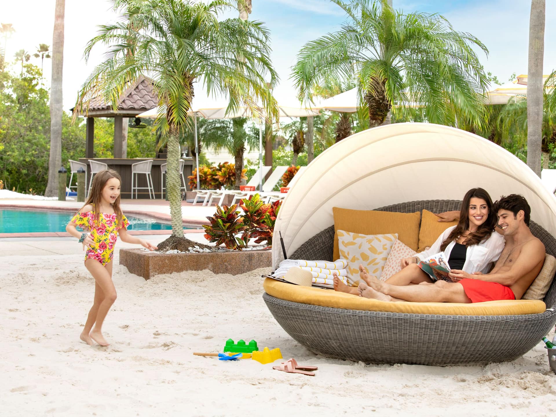 Grand Hyatt Tampa Bay Oyster Catchers Beach Cabanas