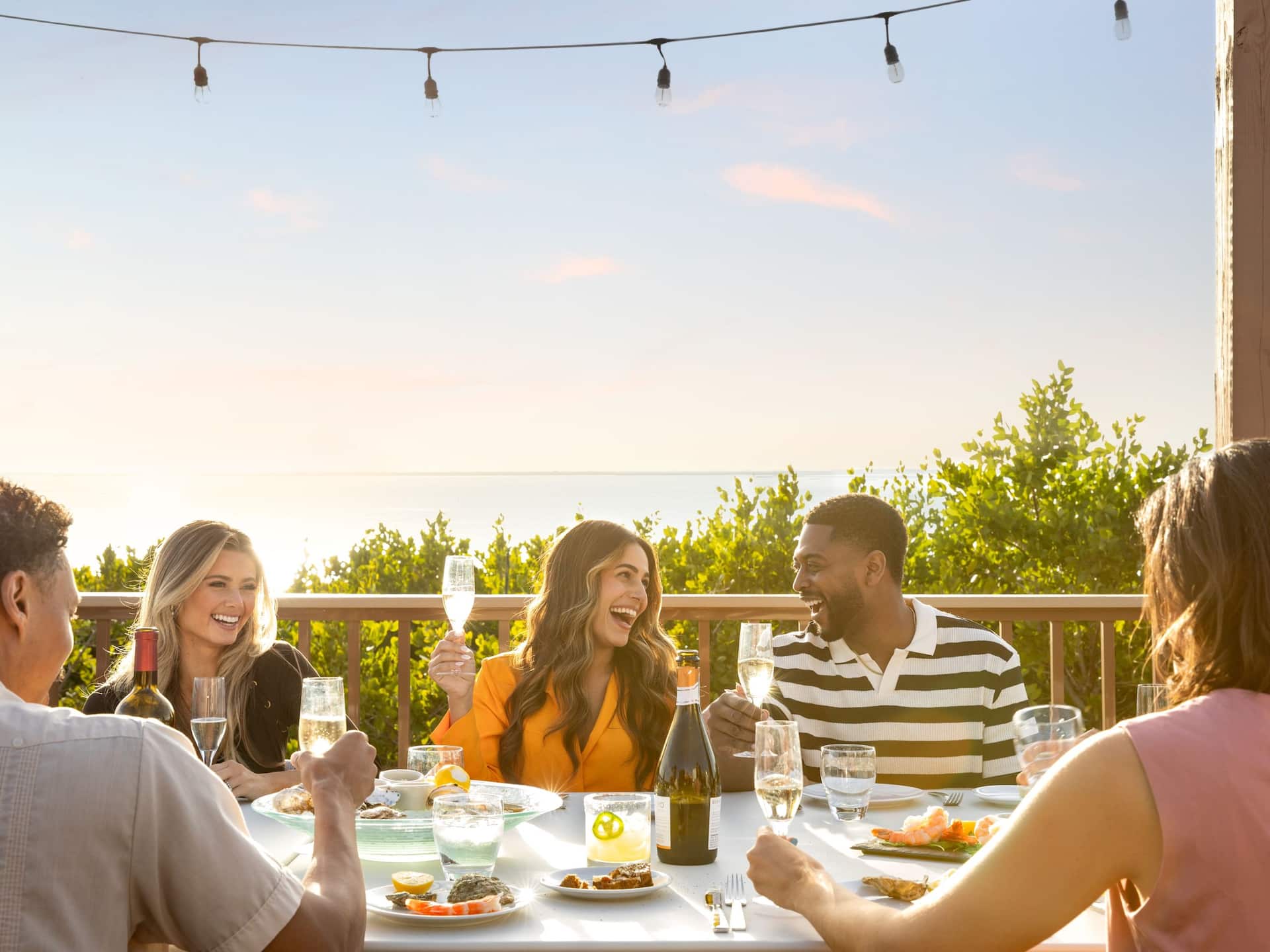 Grand Hyatt Tampa Bay Guests at Oyster Catchers Patio