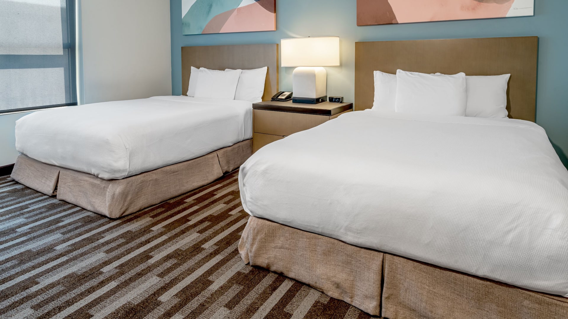 Hyatt House Salt Lake City/Downtown Accessible One Bedroom Suite Two Queen Bed