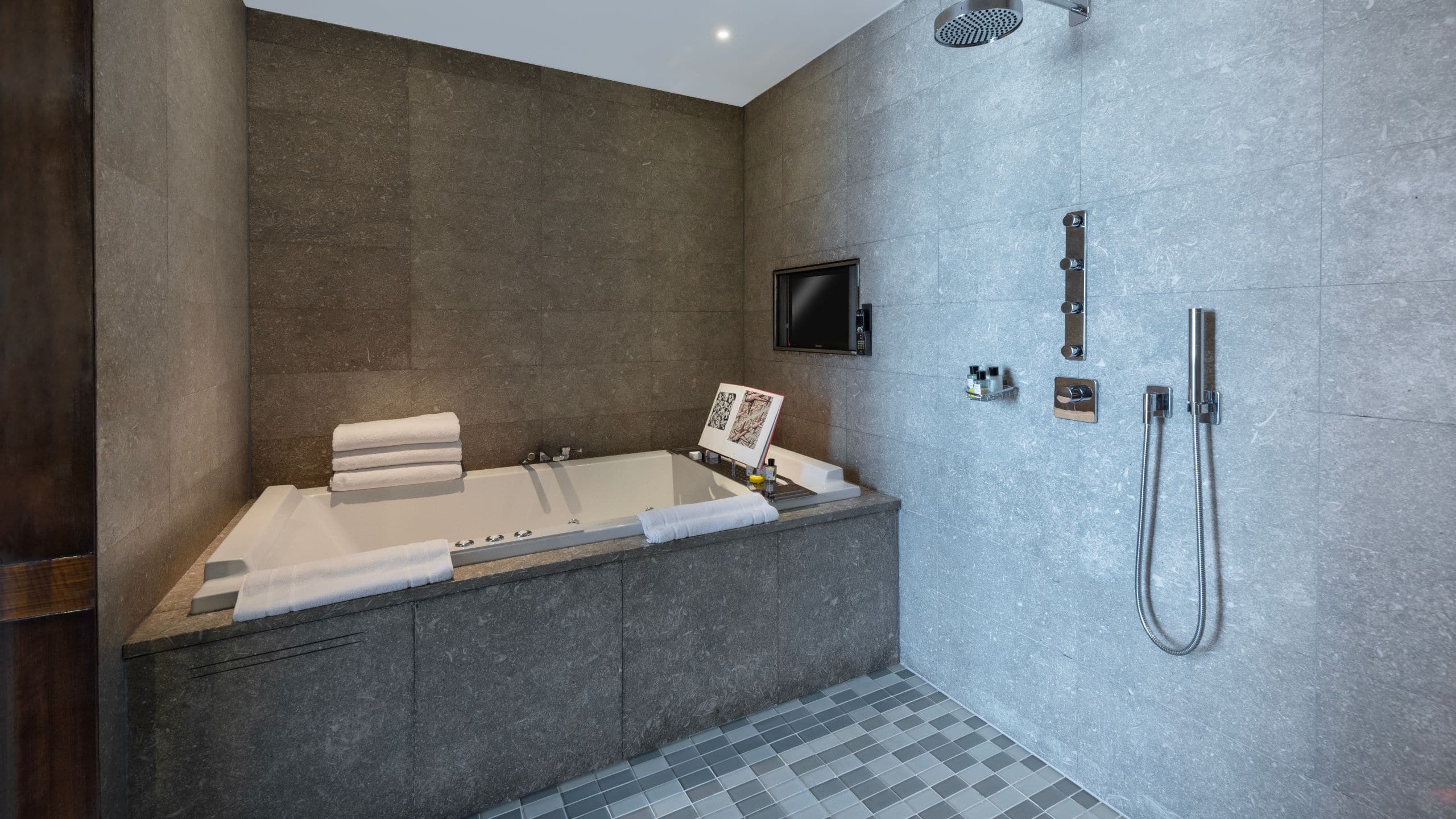 5 de 6 Park Hyatt Istanbul - Macka Palas Park Terrace Suite Bathtub Shower