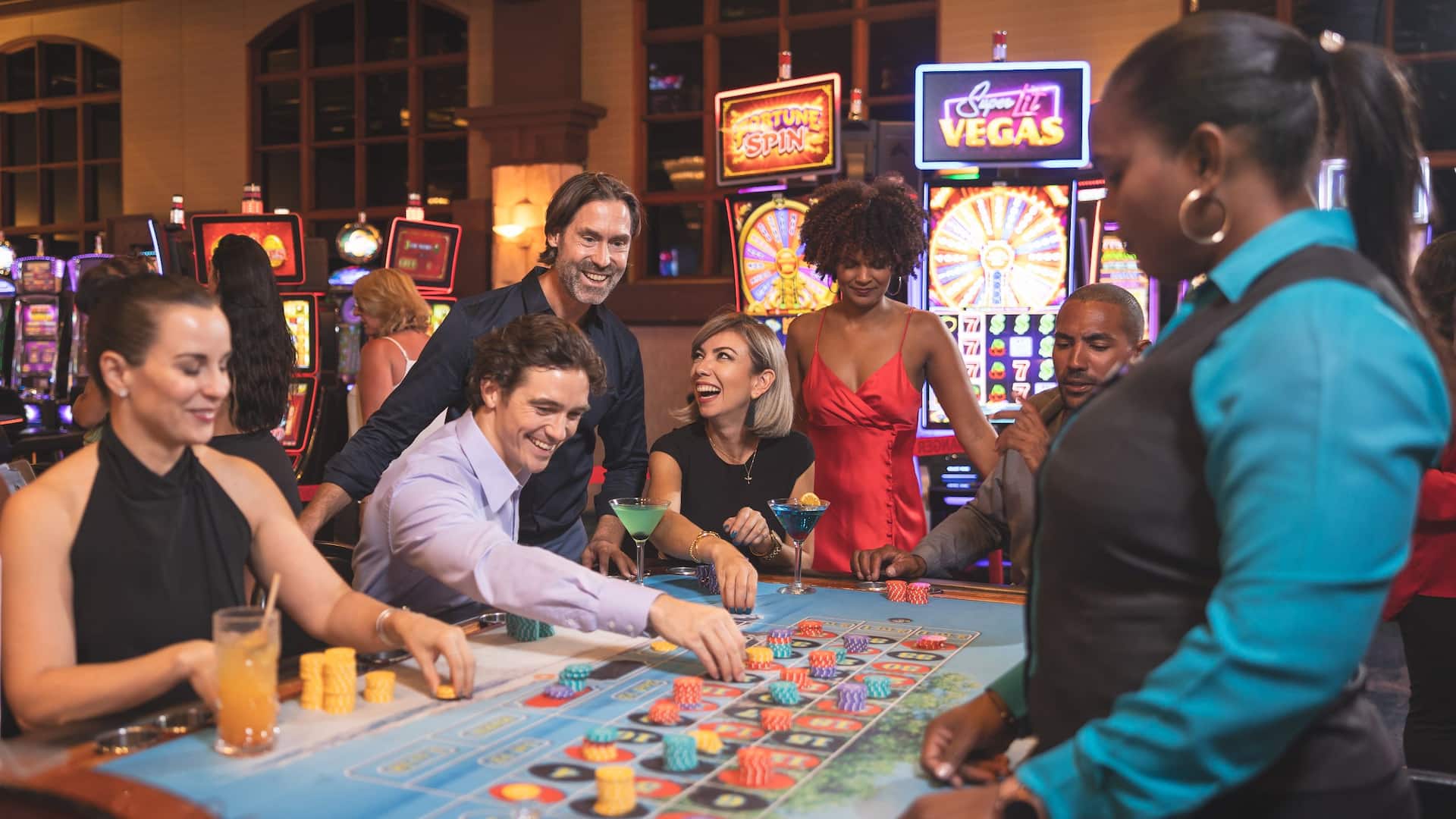 Hyatt Regency Aruba Resort Spa and Casino Casino Friends Tables