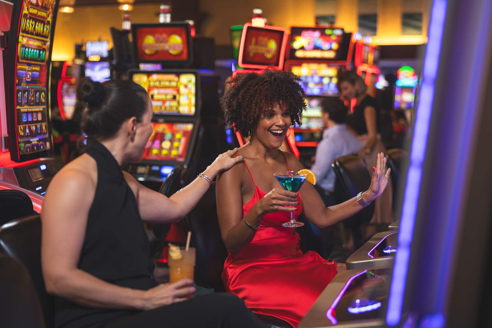 Hyatt Regency Aruba Resort Spa and Casino Casino Women Slots