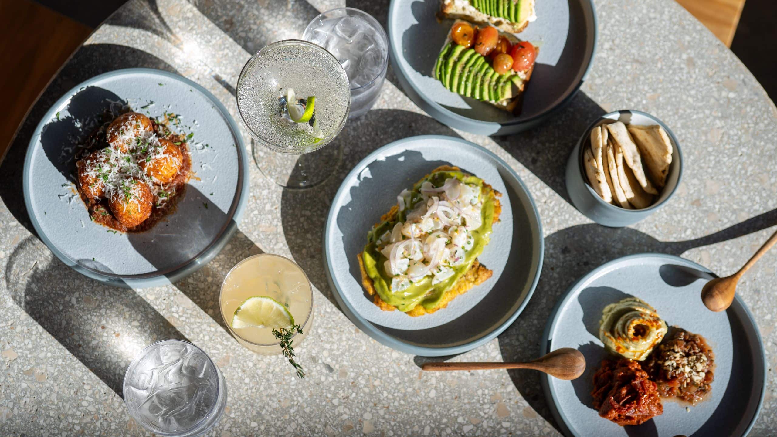 Andaz Costa Rica Resort at Peninsula Papagayo Meso Full Table Spread
