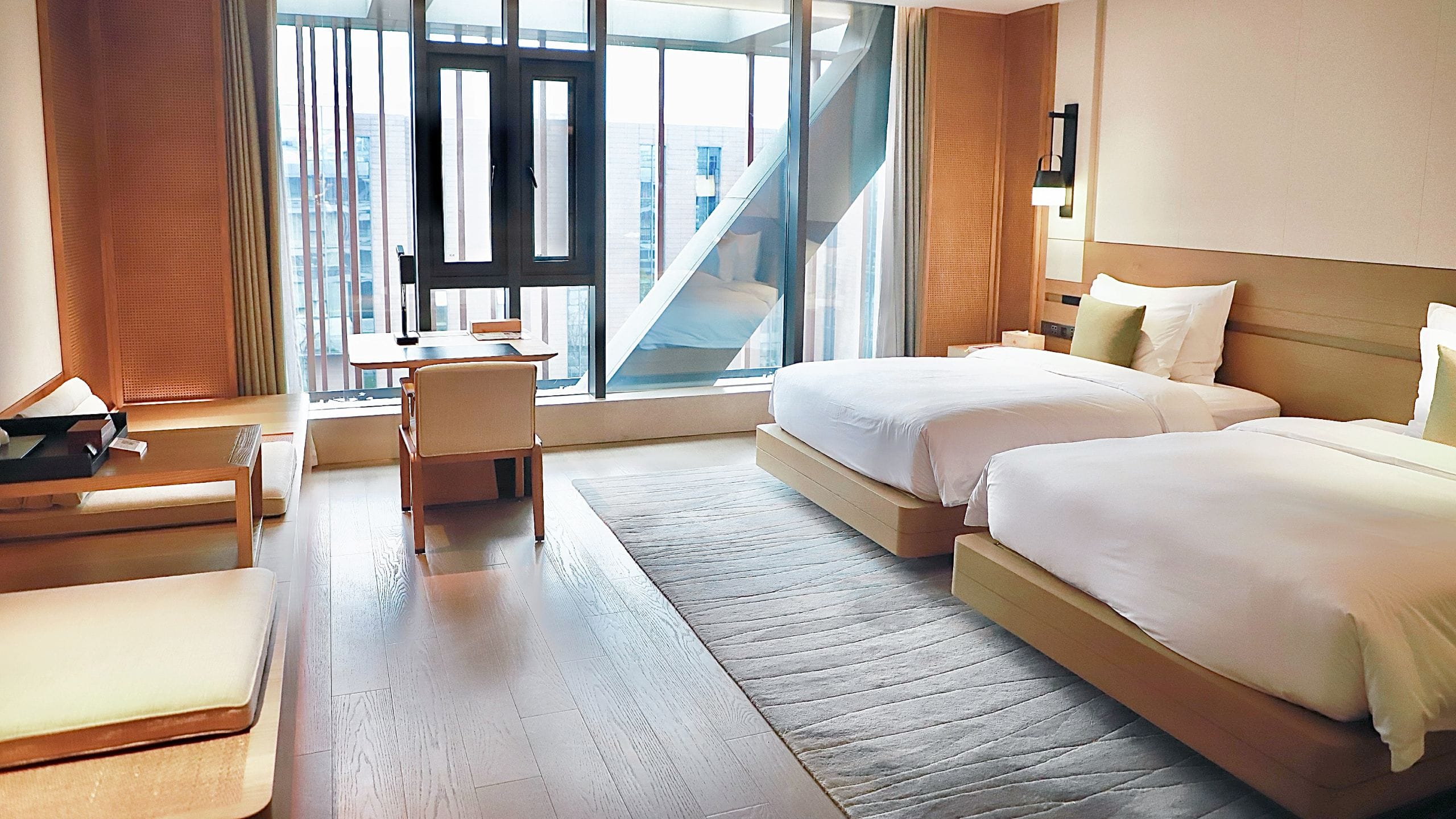 Grand WUJI Hotel Twin Beds Layout