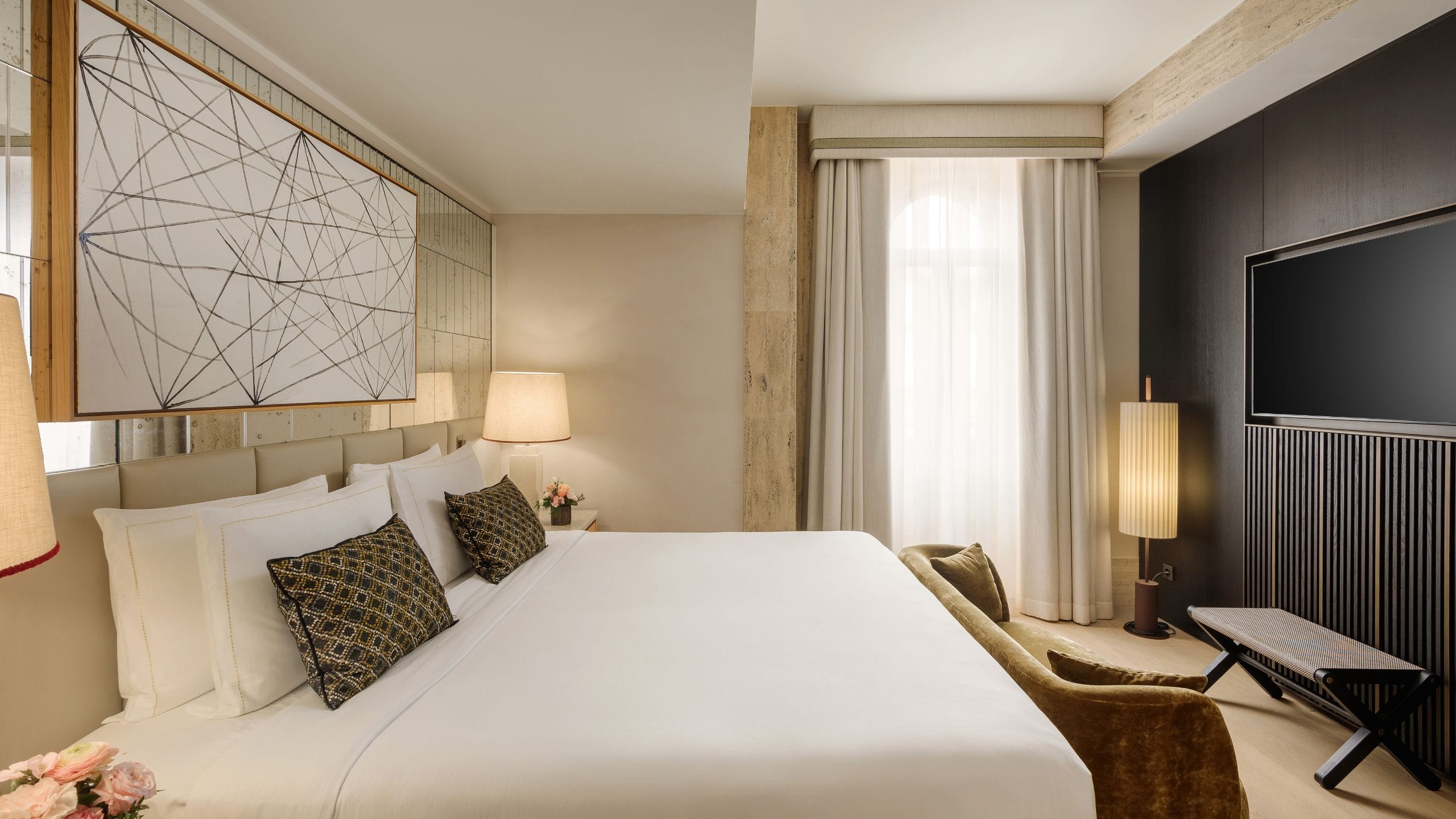 Park Hyatt Milan Prestige Suite Bedroom