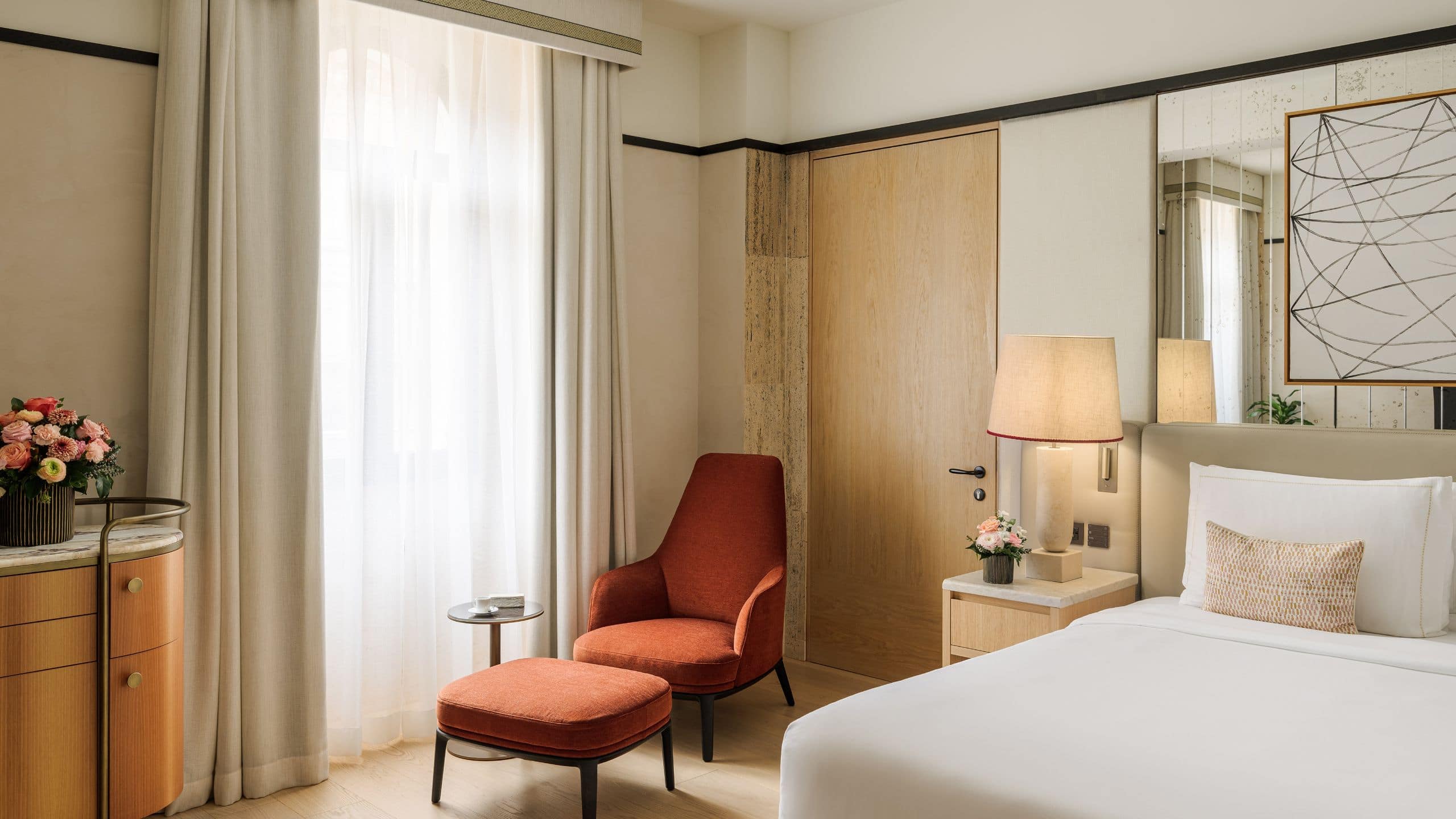 Park Hyatt Milan King Premiere Bedroom View