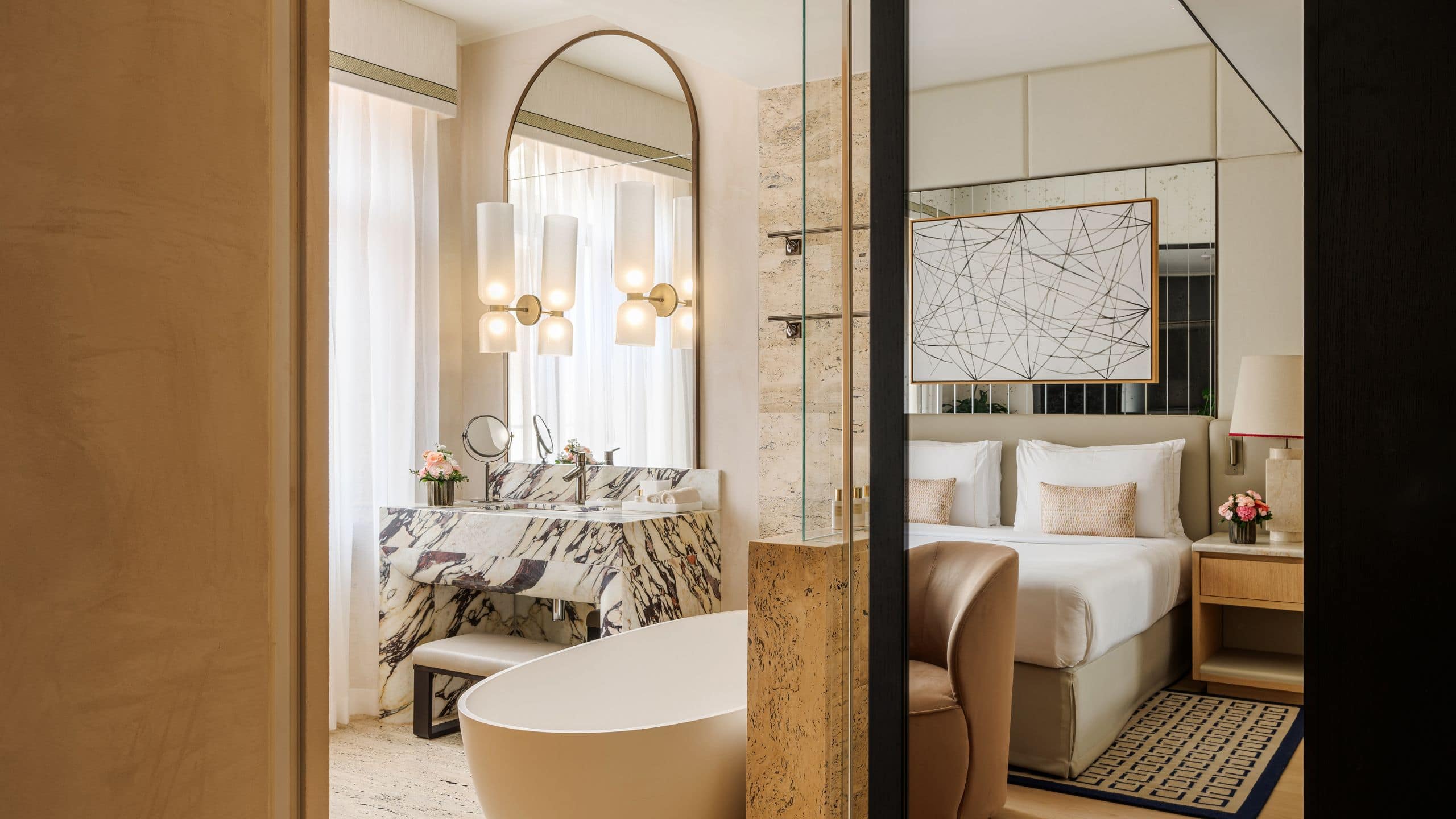 第 2，共 5 Park Hyatt Milan Park King Room Bathroom