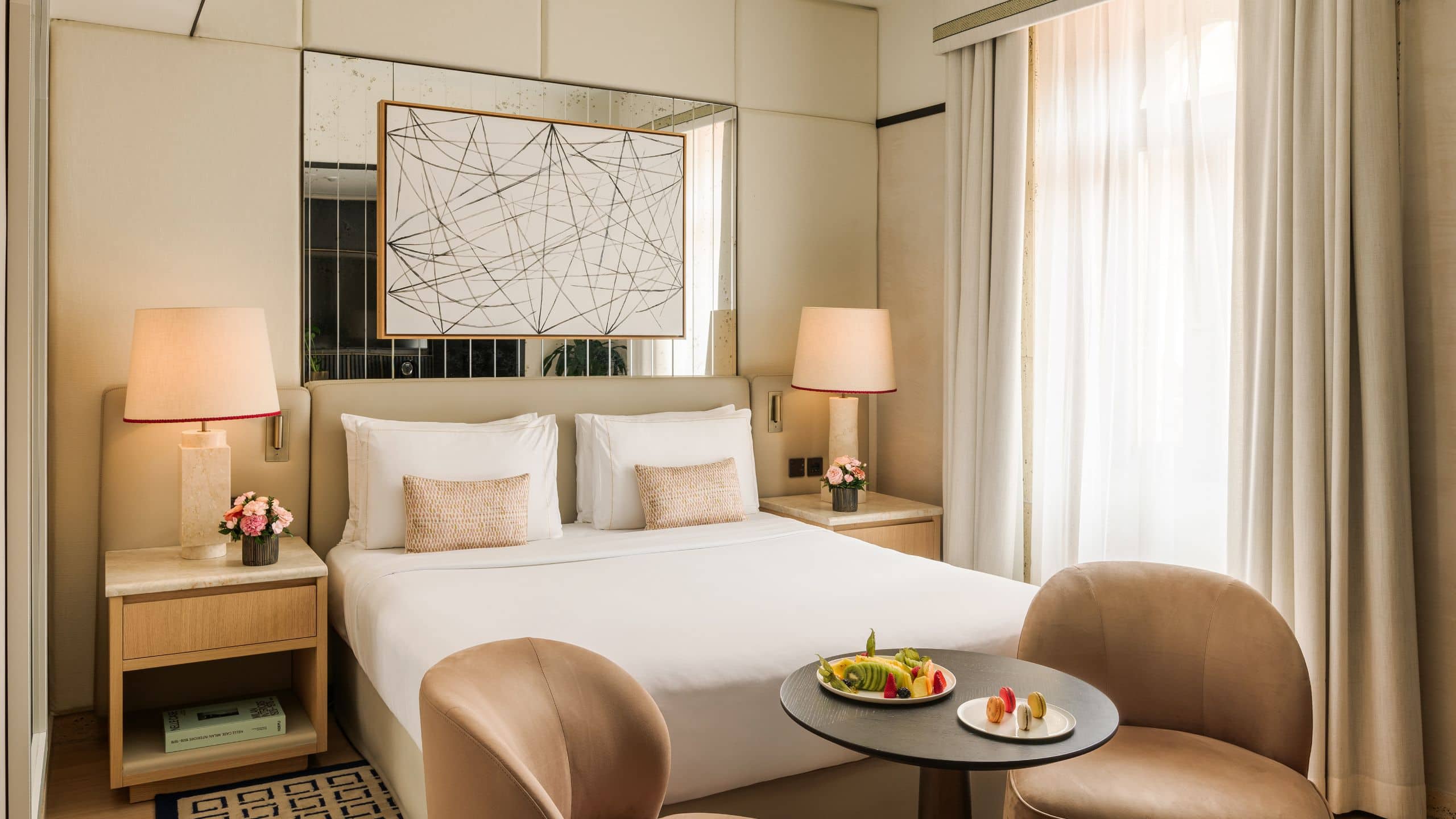 Park Hyatt Milan Park King Room Bedroom