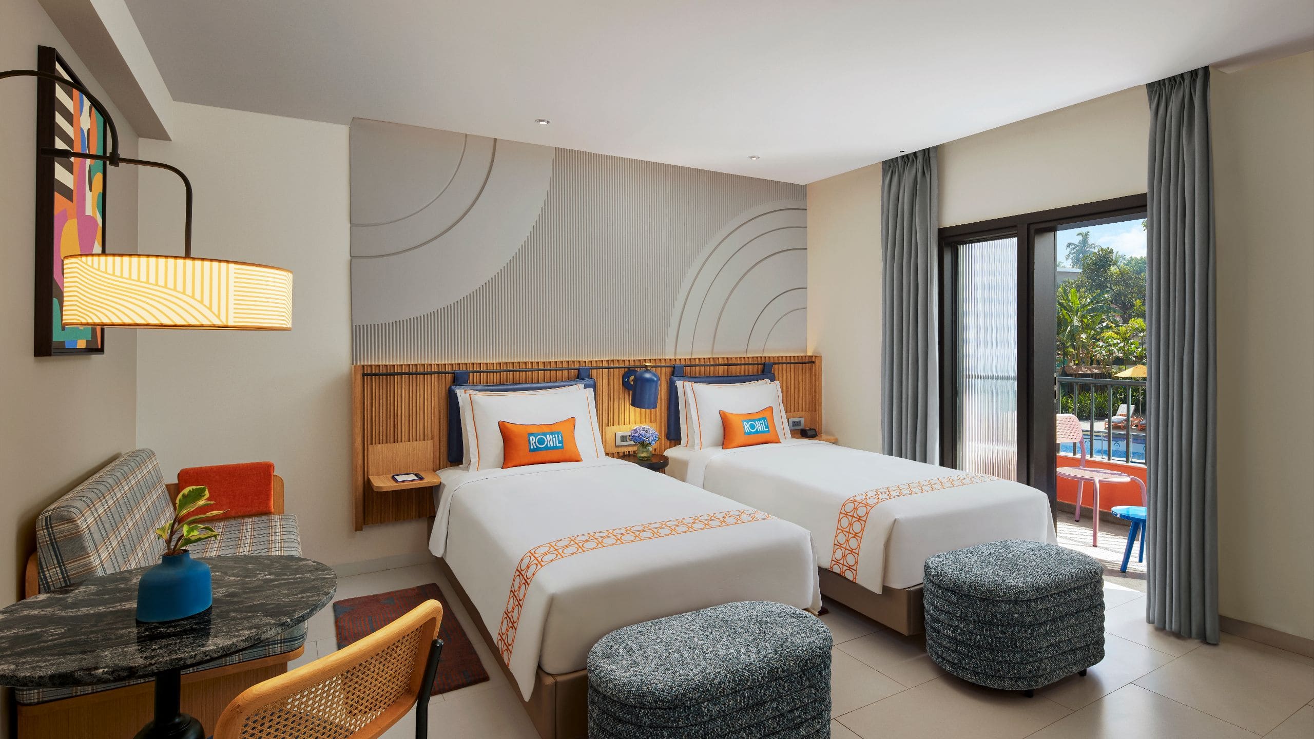 1 de 5 Ronil Goa Two Twin Room