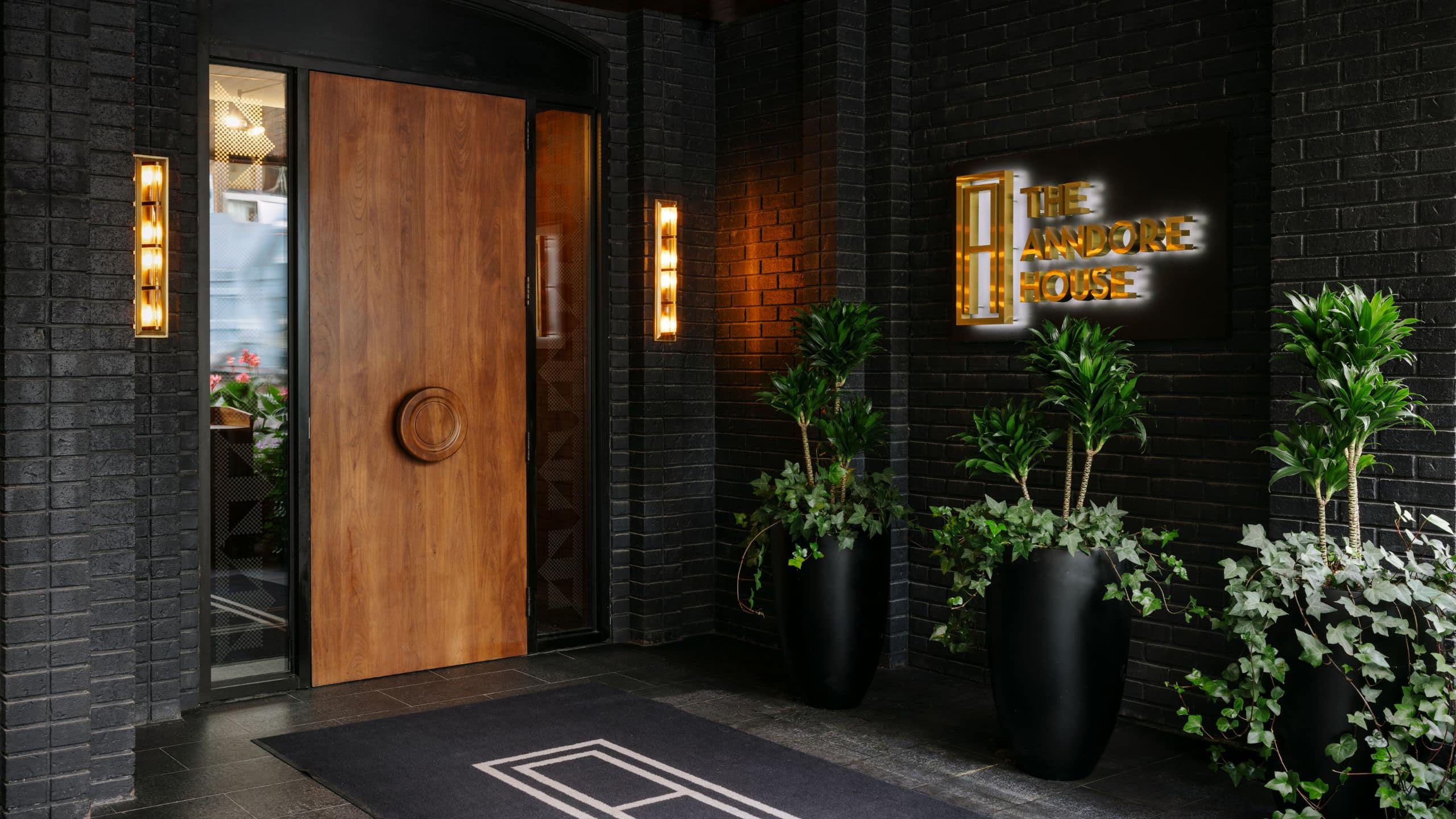 The Anndore House Entrance