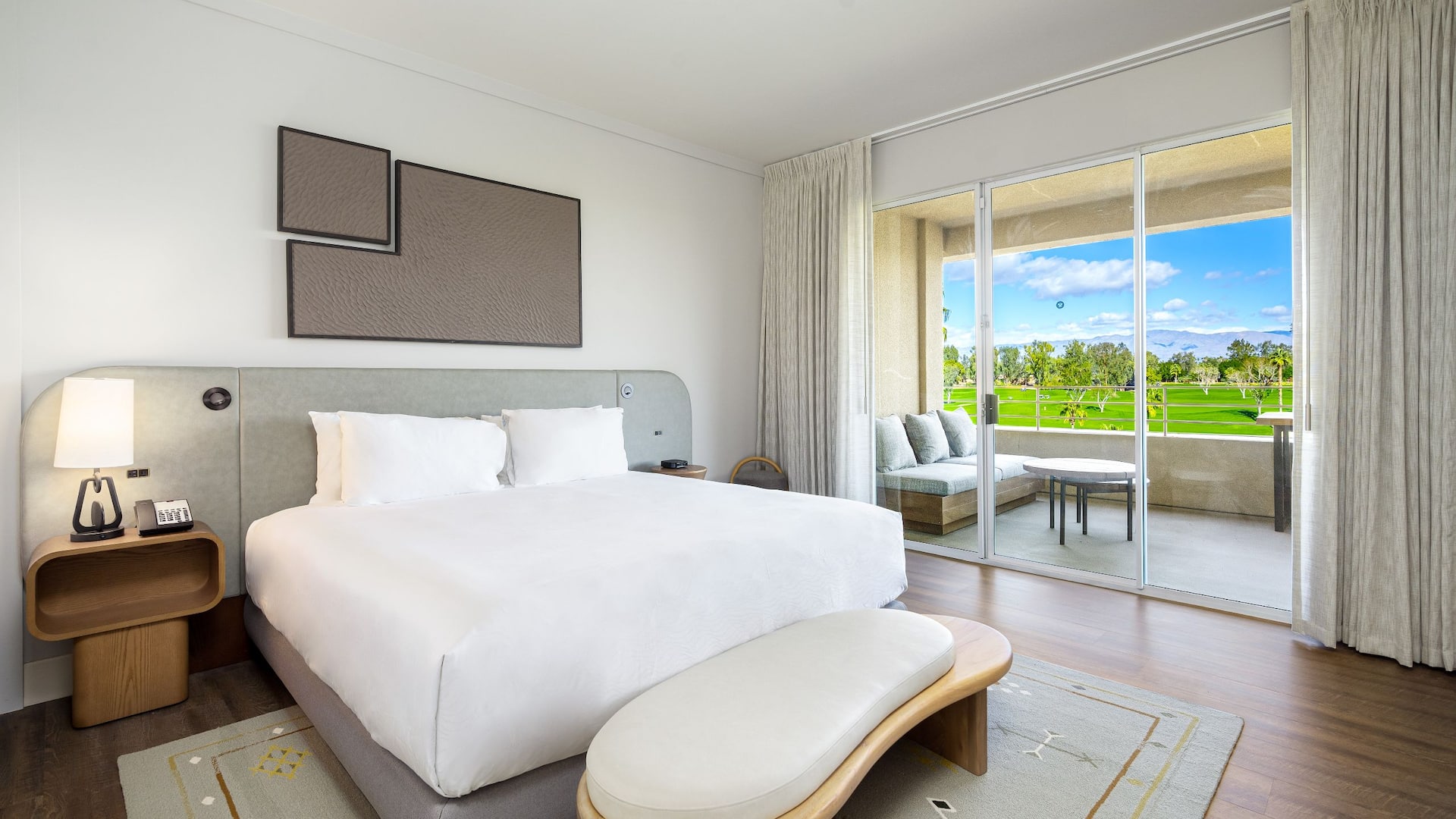 2/4 Grand Hyatt Indian Wells Resort & Villas Penthouse Suite Bedroom View