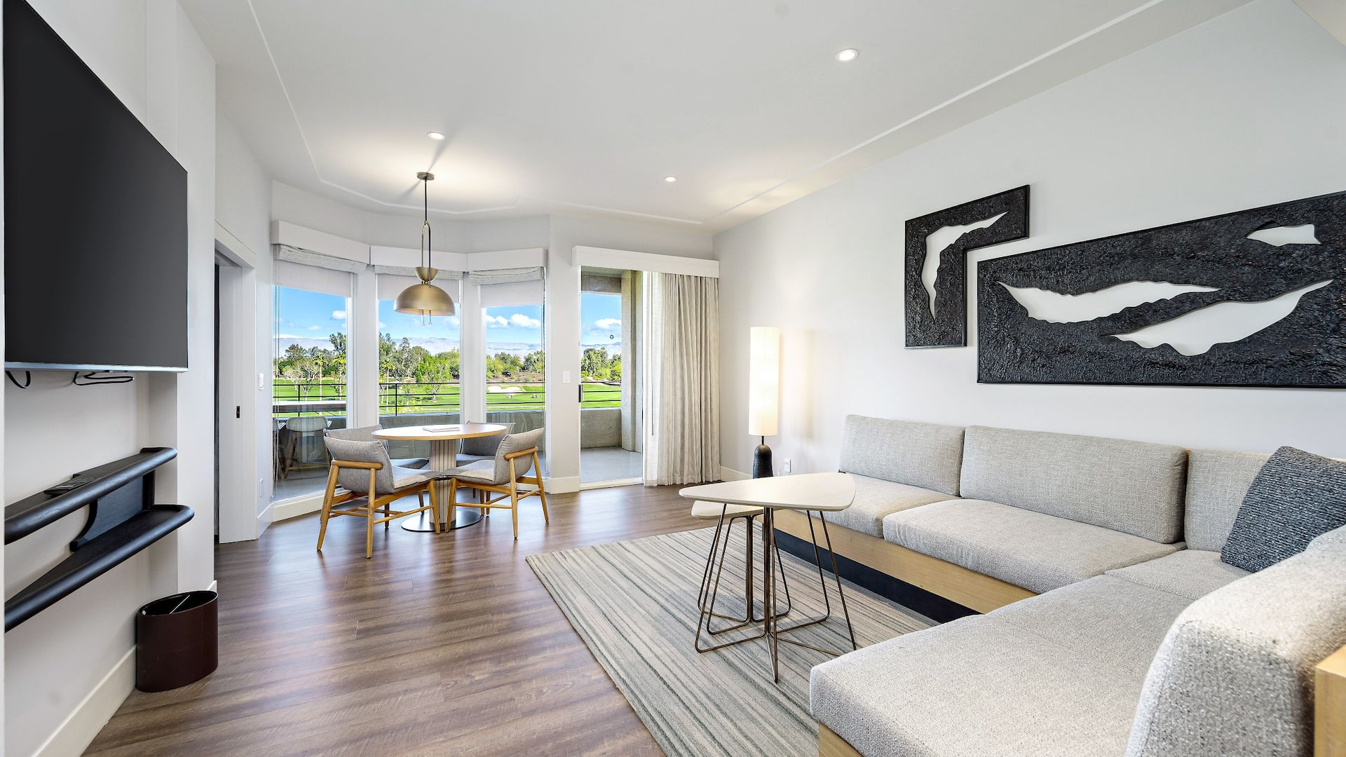 Grand Hyatt Indian Wells Resort & Villas Penthouse Suite Living Room Couch