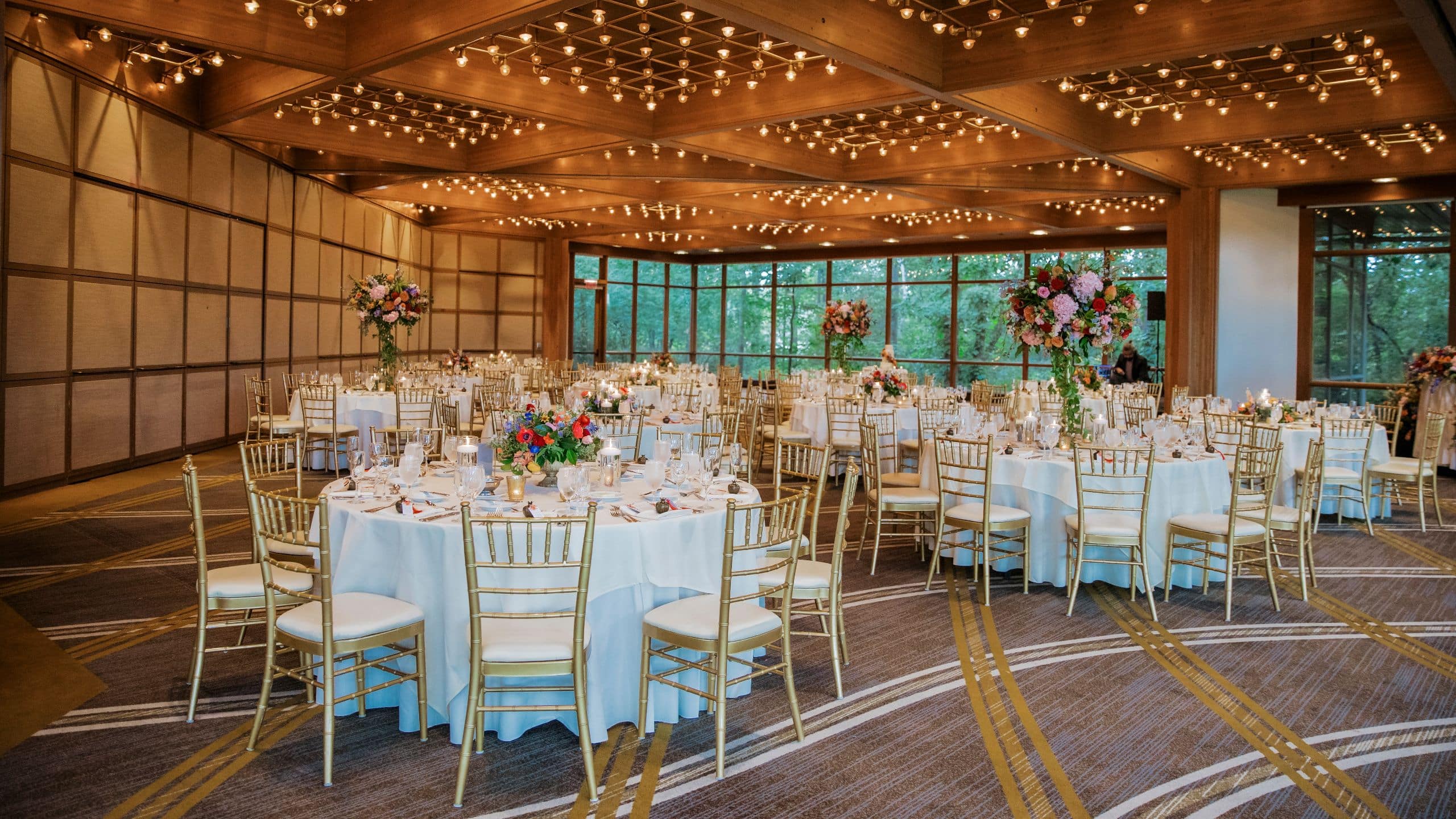 3 of 3 Hyatt Lodge Oak Brook Chicago Reception Tables