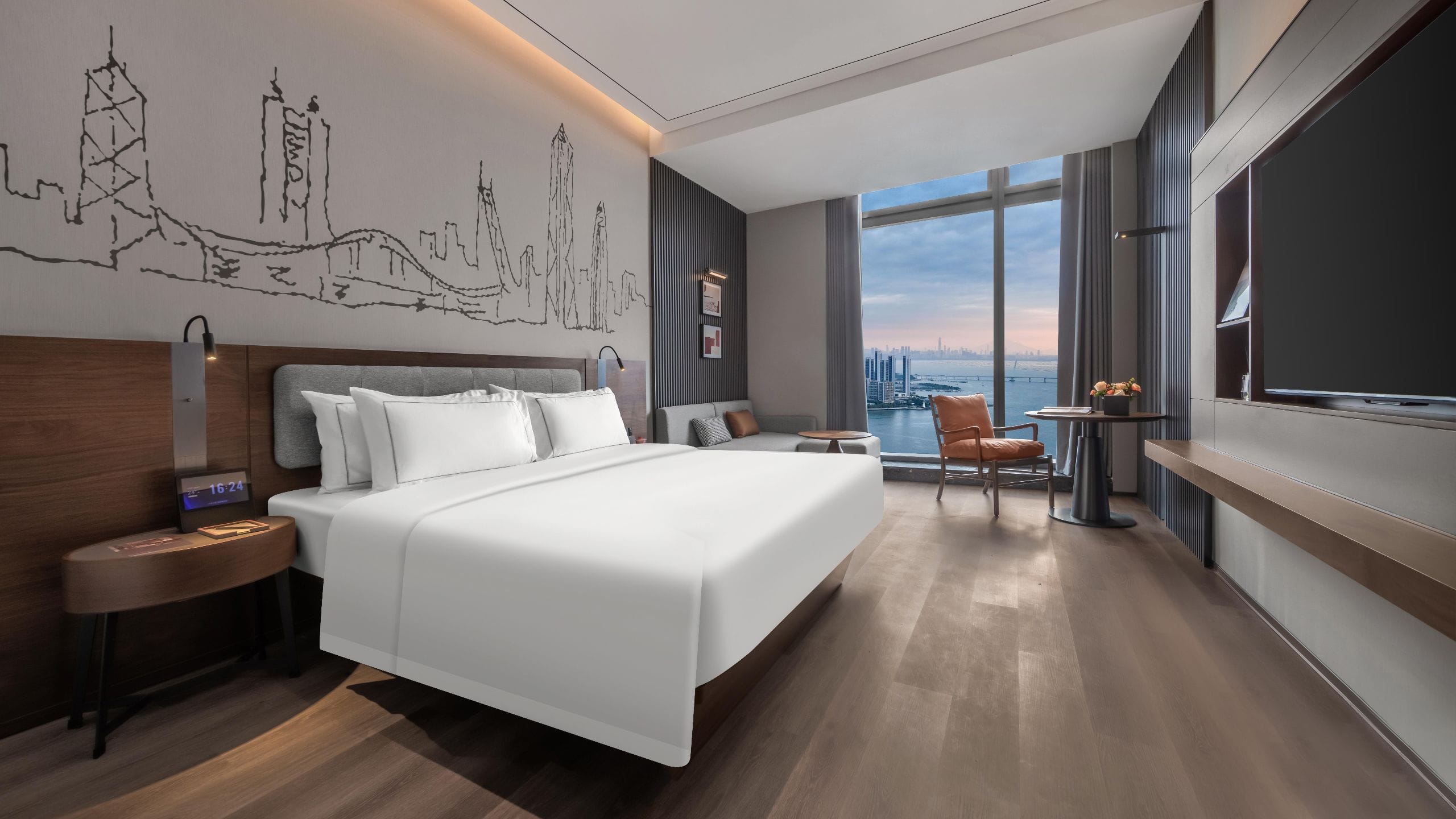 UrCove Shenzhen Shekou Cruise Center Deluxe Ocean View King Window