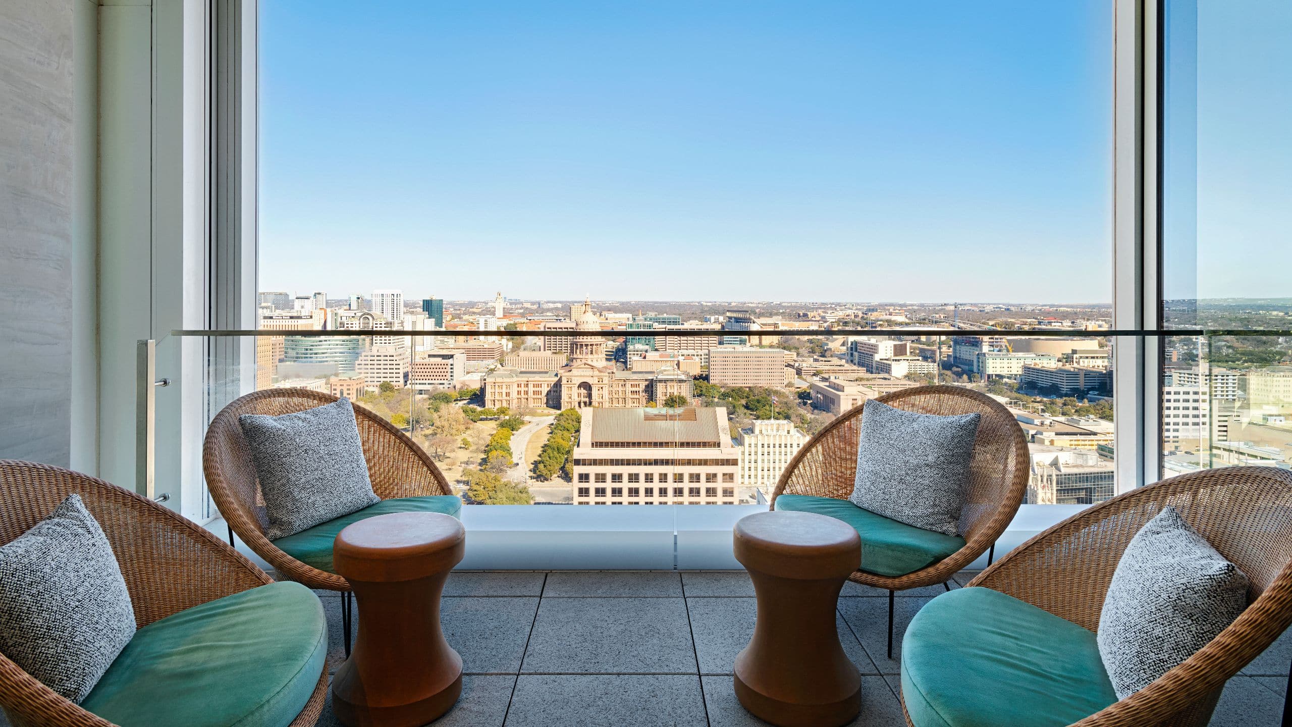 Hyatt Centric Congress Avenue Austin Penthouse Balcony
