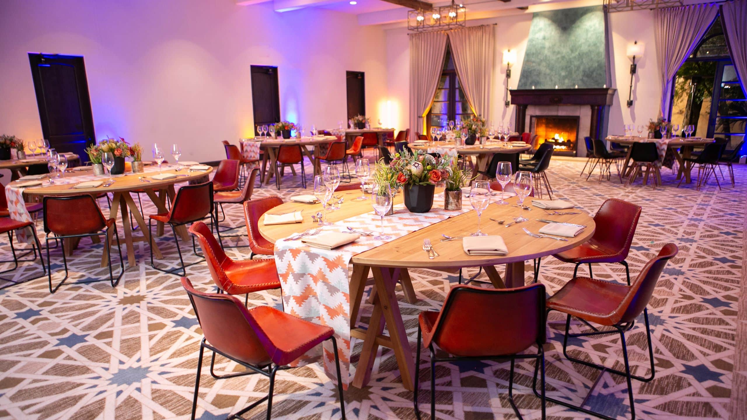 Royal Palms Resort and Spa Palmera Ballroom Event Rounds Full Setup
