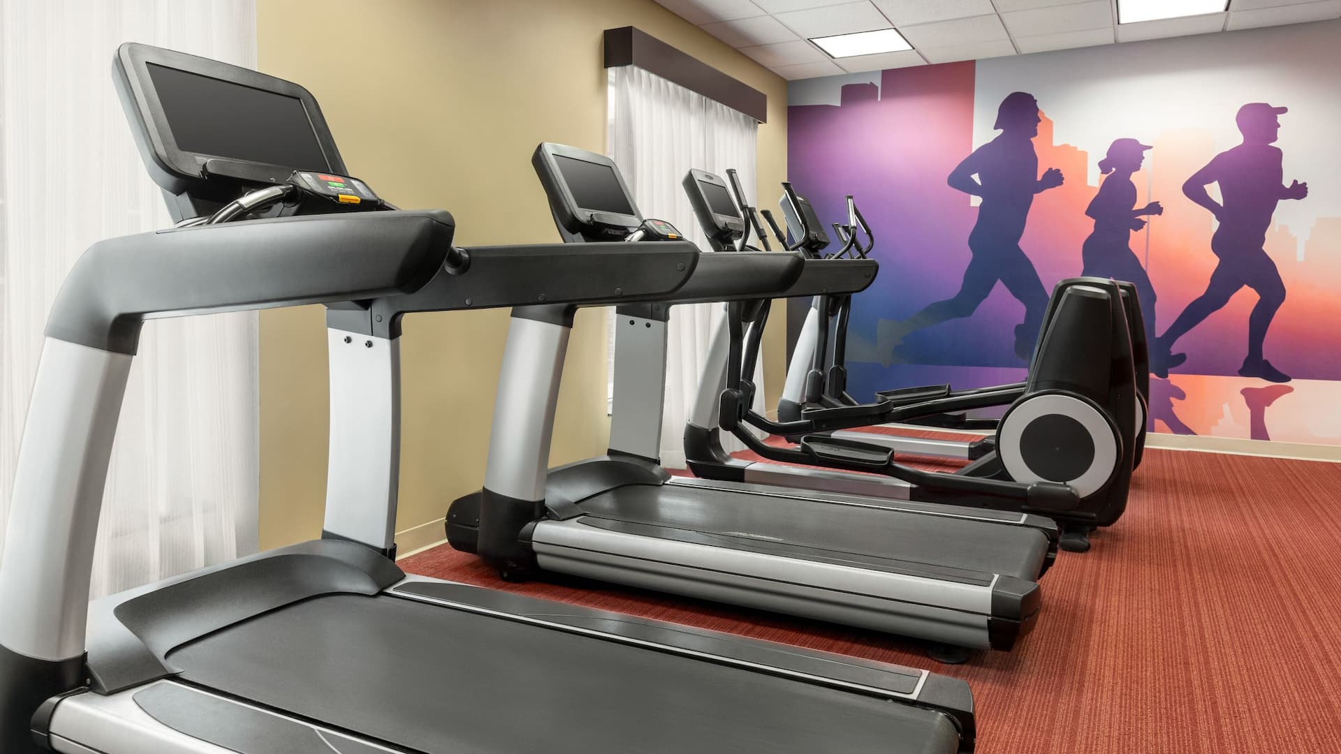 Hyatt Place Columbia/Downtown/The Vista Fitness Center Treadmills
