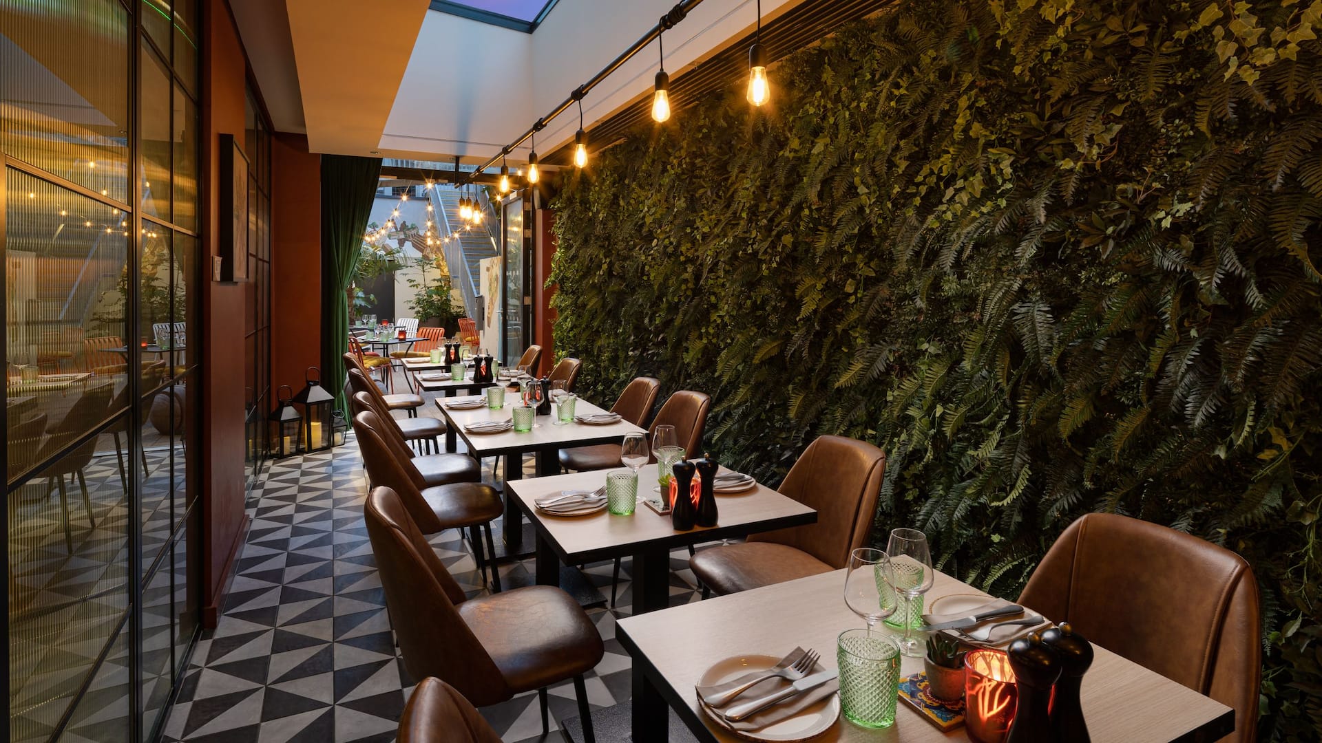 Hyatt Place London City East Orangery Seating