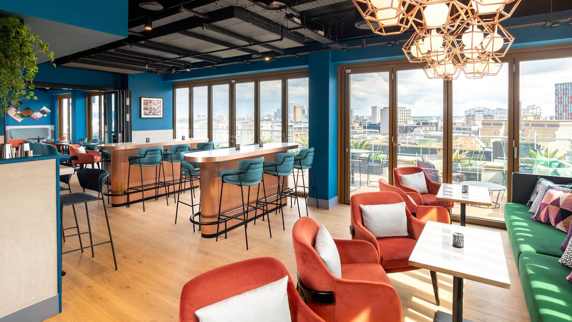 Hyatt Place London City East Pocketsquare Seating