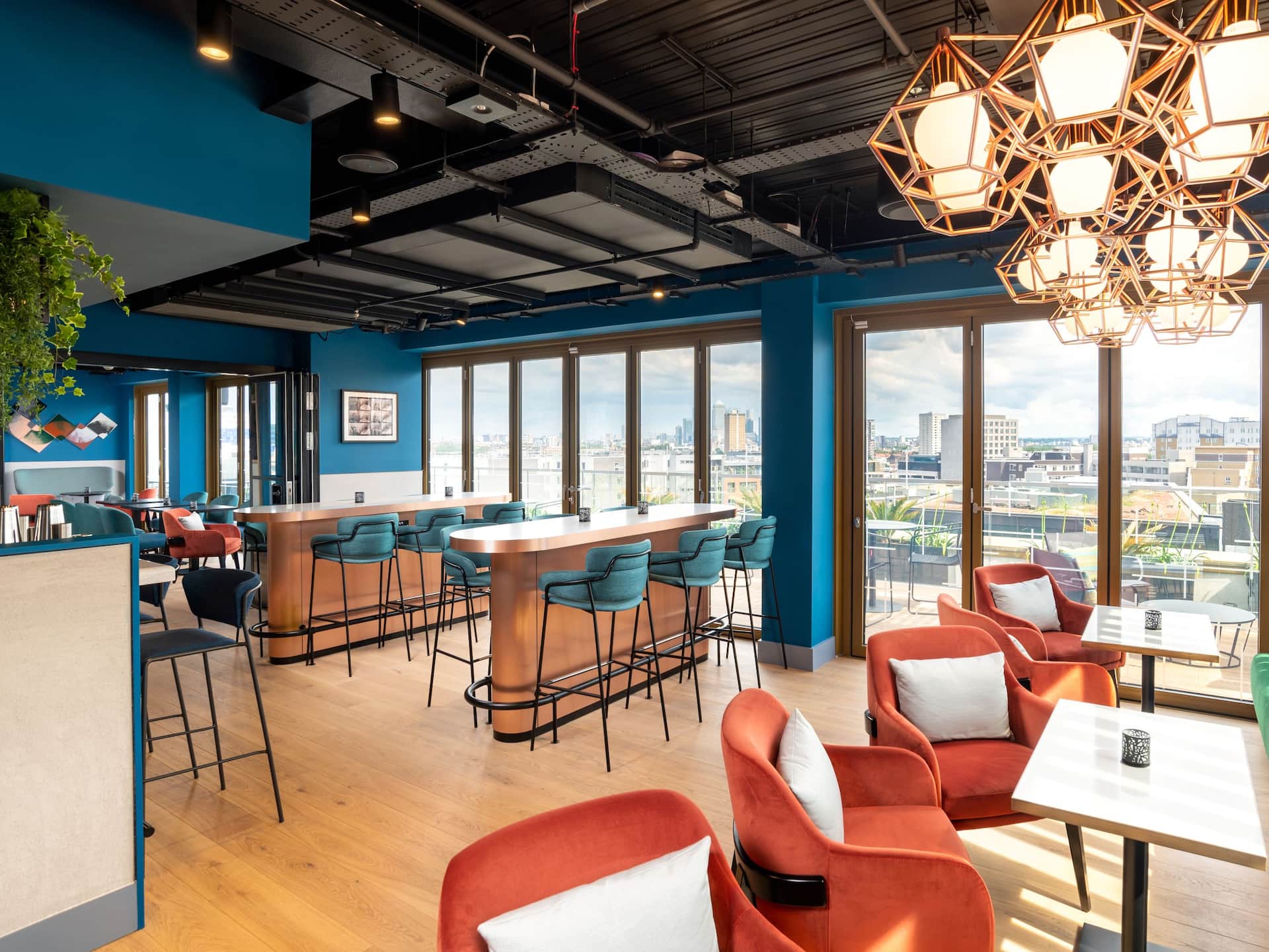 Hyatt Place London City East Pocketsquare Seating