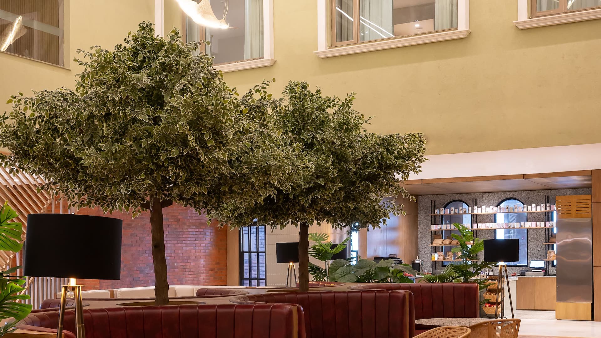 Hyatt Regency Nairobi Westlands Lobby Seating Greenery
