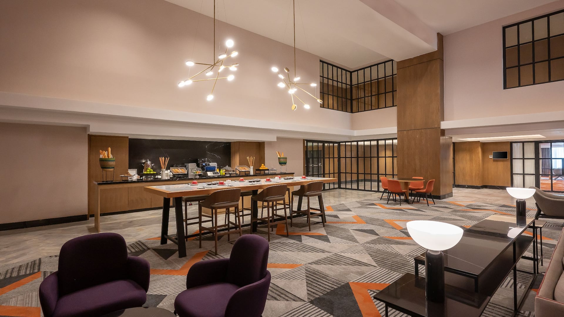 Hyatt Regency Nairobi Westlands Meeting Room Community Table Coffee Station