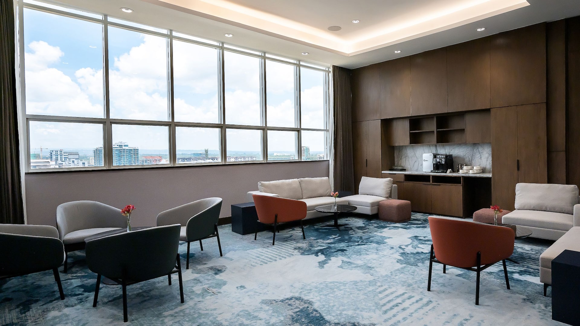 Hyatt Regency Nairobi Westlands Meeting Room Lounge Set Up View