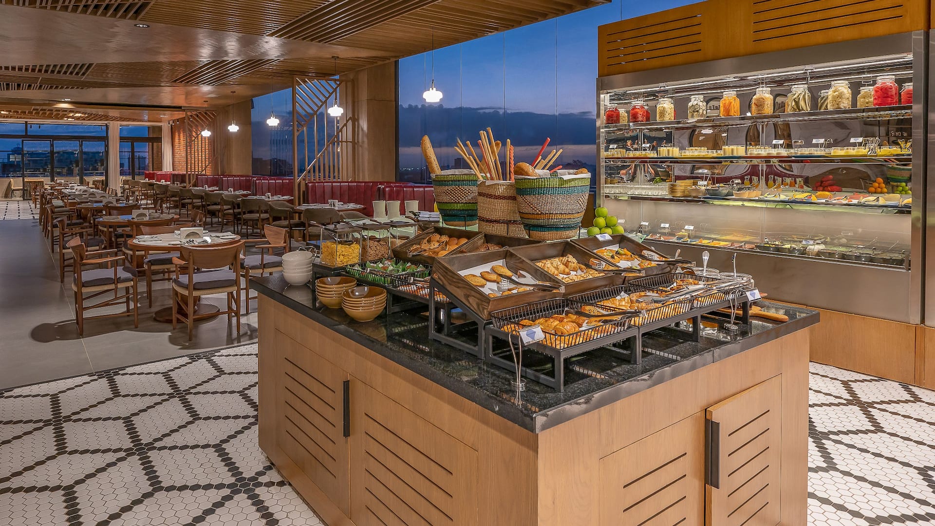 Hyatt Regency Nairobi Westlands Eat Buffet View