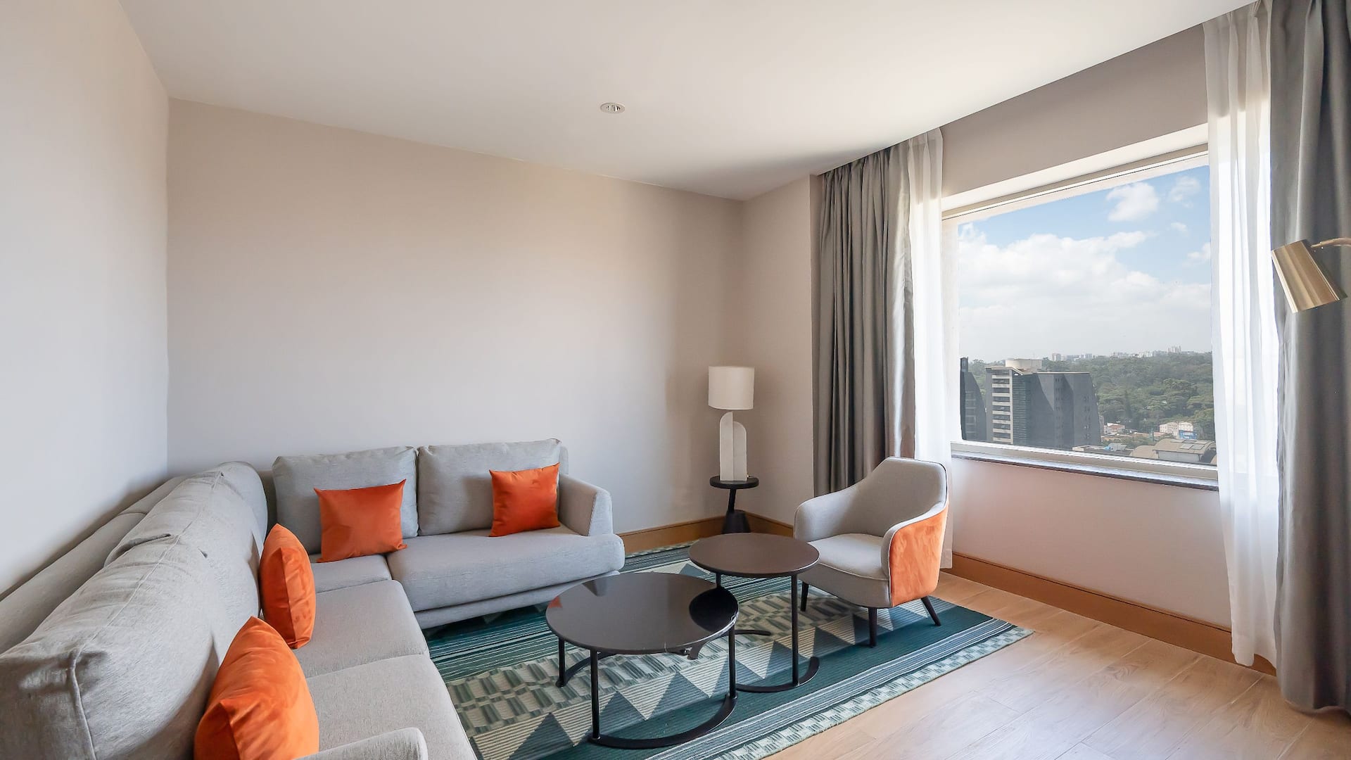 2/5 Hyatt Regency Nairobi Westlands Executive Suite Living Room View
