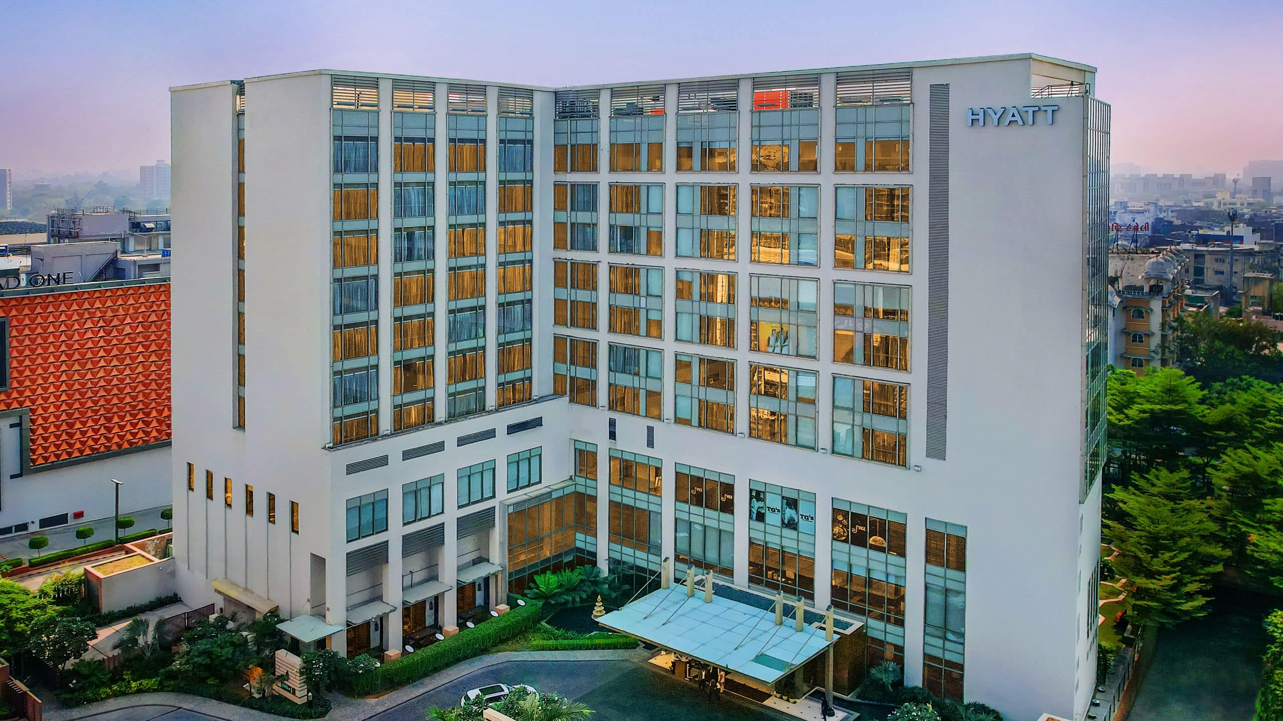 Hyatt Ahmedabad Facade