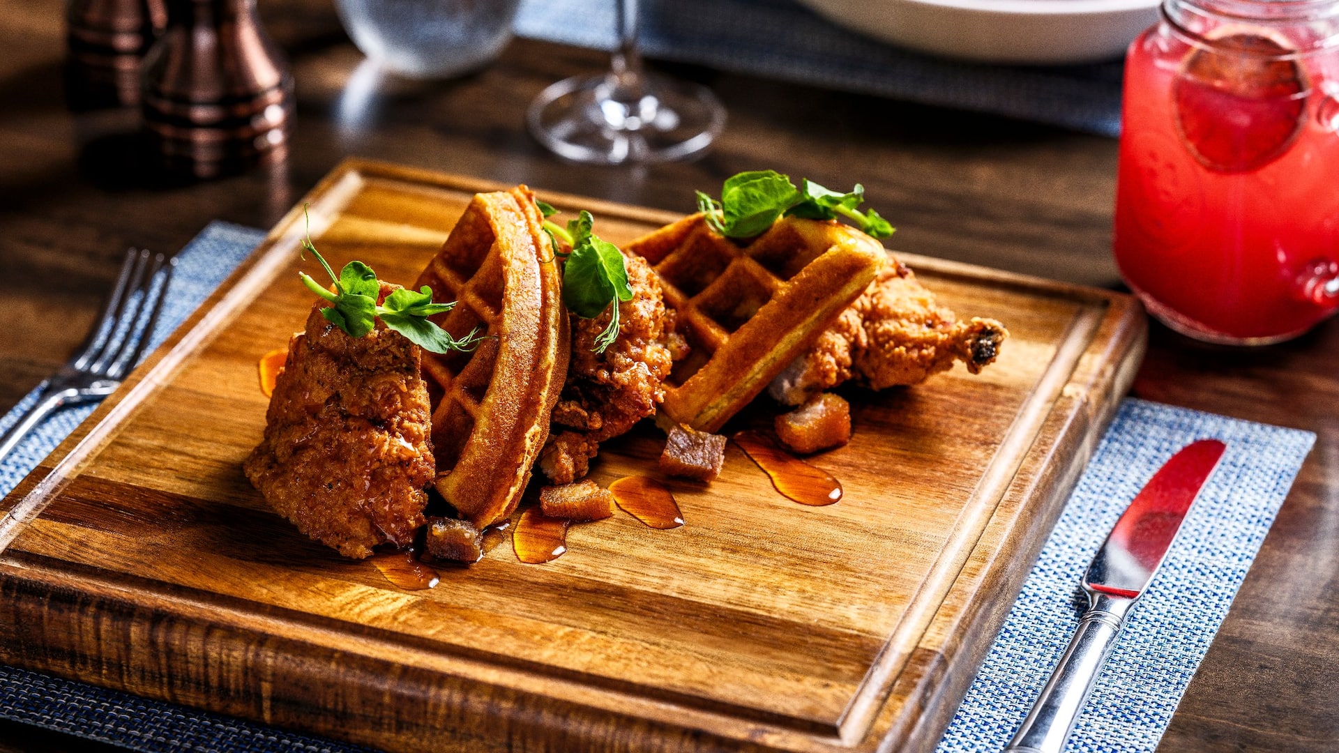 Hyatt Regency Coconut Point Resort and Spa A Southern Kitchen Chicken And Waffles