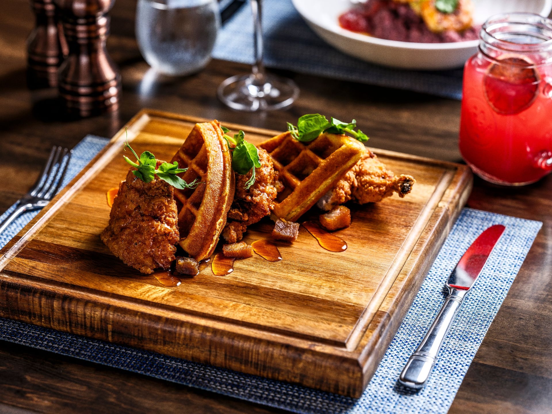 Hyatt Regency Coconut Point Resort and Spa A Southern Kitchen Chicken And Waffles