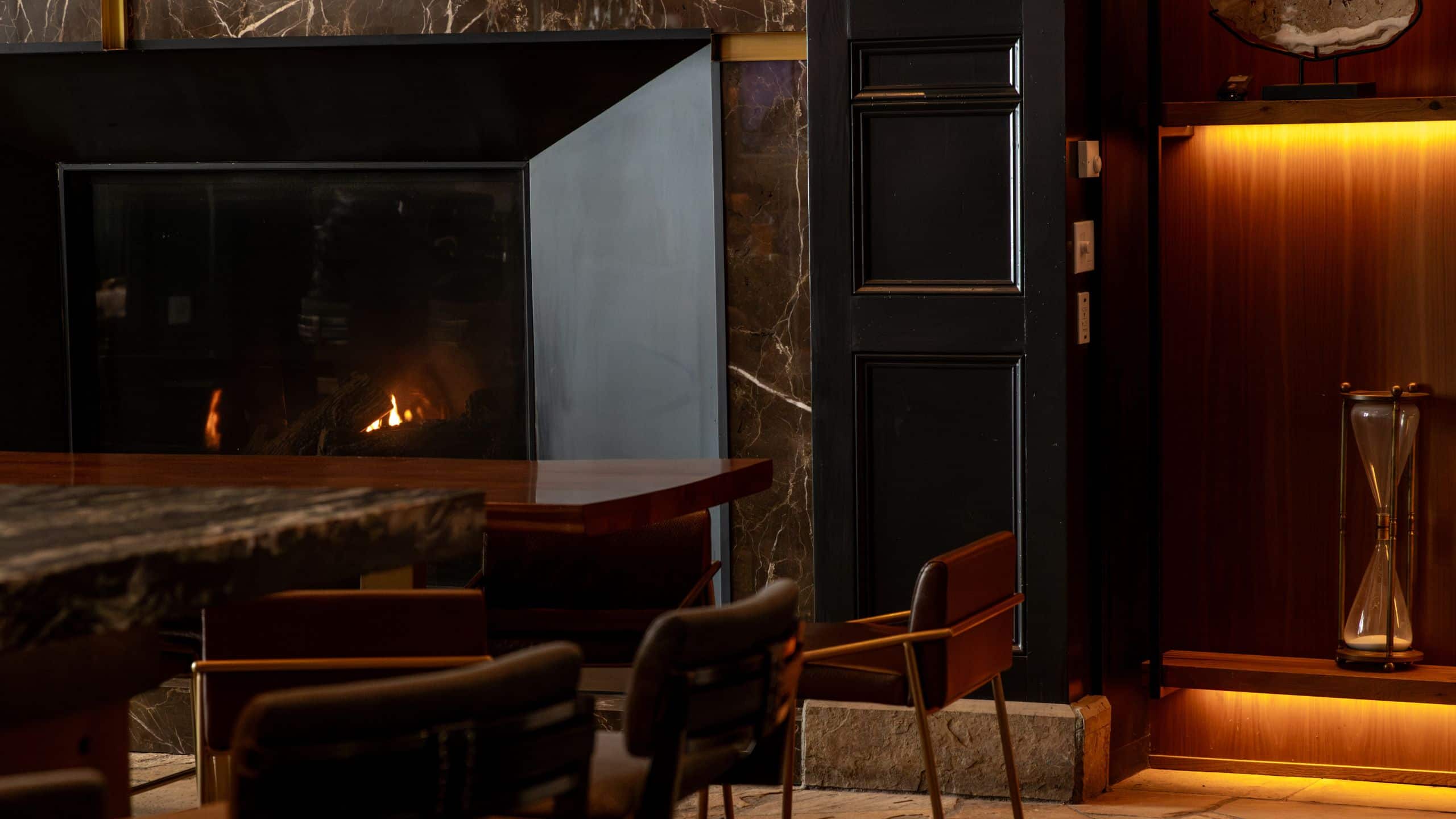 Park Hyatt Beaver Creek Resort and Spa Brass Bear Bar Up Close