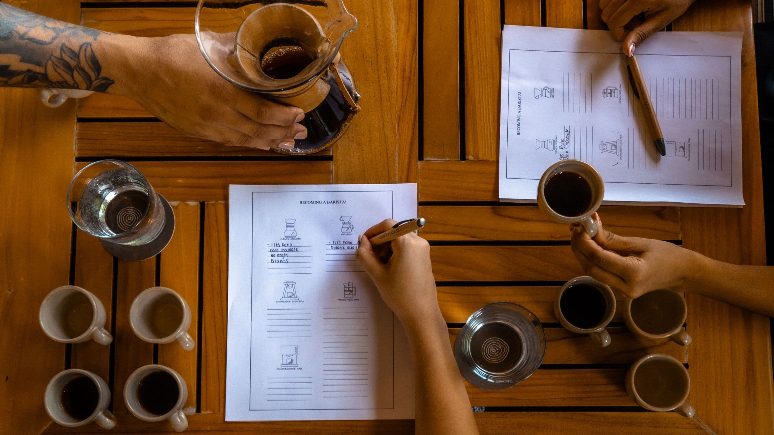 Andaz Costa Rica Resort at Peninsula Papagayo Barista Class Coffee