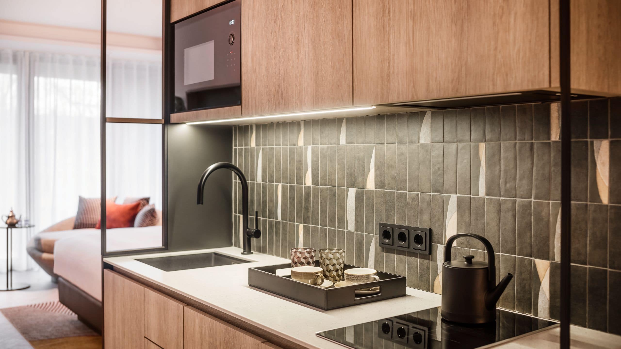 Kennedy 89 King Room Kitchenette