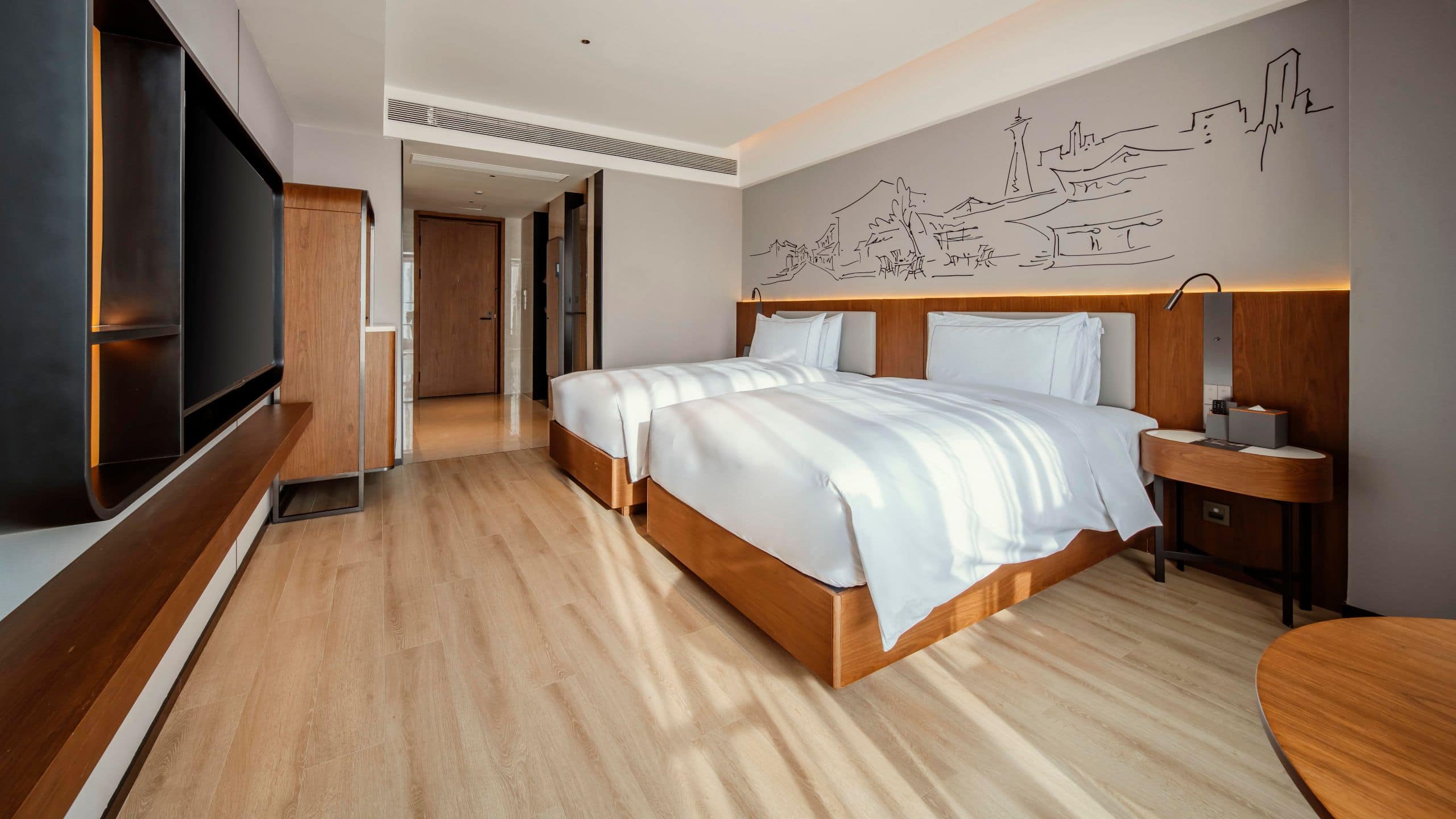 UrCove Chengdu Wenshu Monastery Taikoo Li Superior Twin Beds